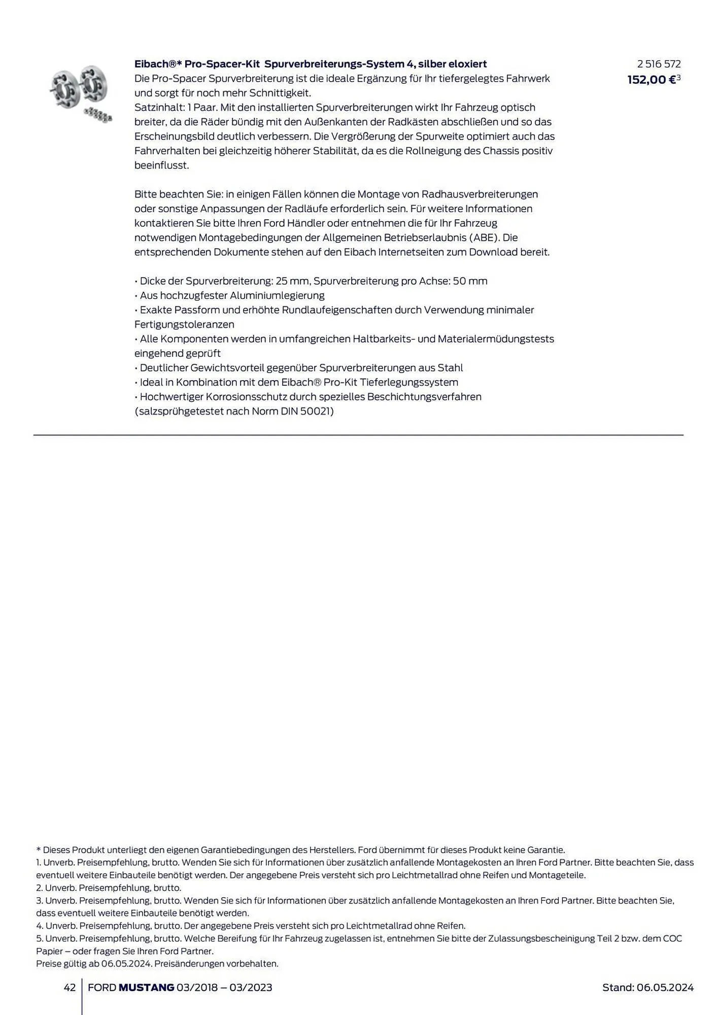 Ford Prospekt von 1. März bis 7. März 2025 - Prospekt seite 42