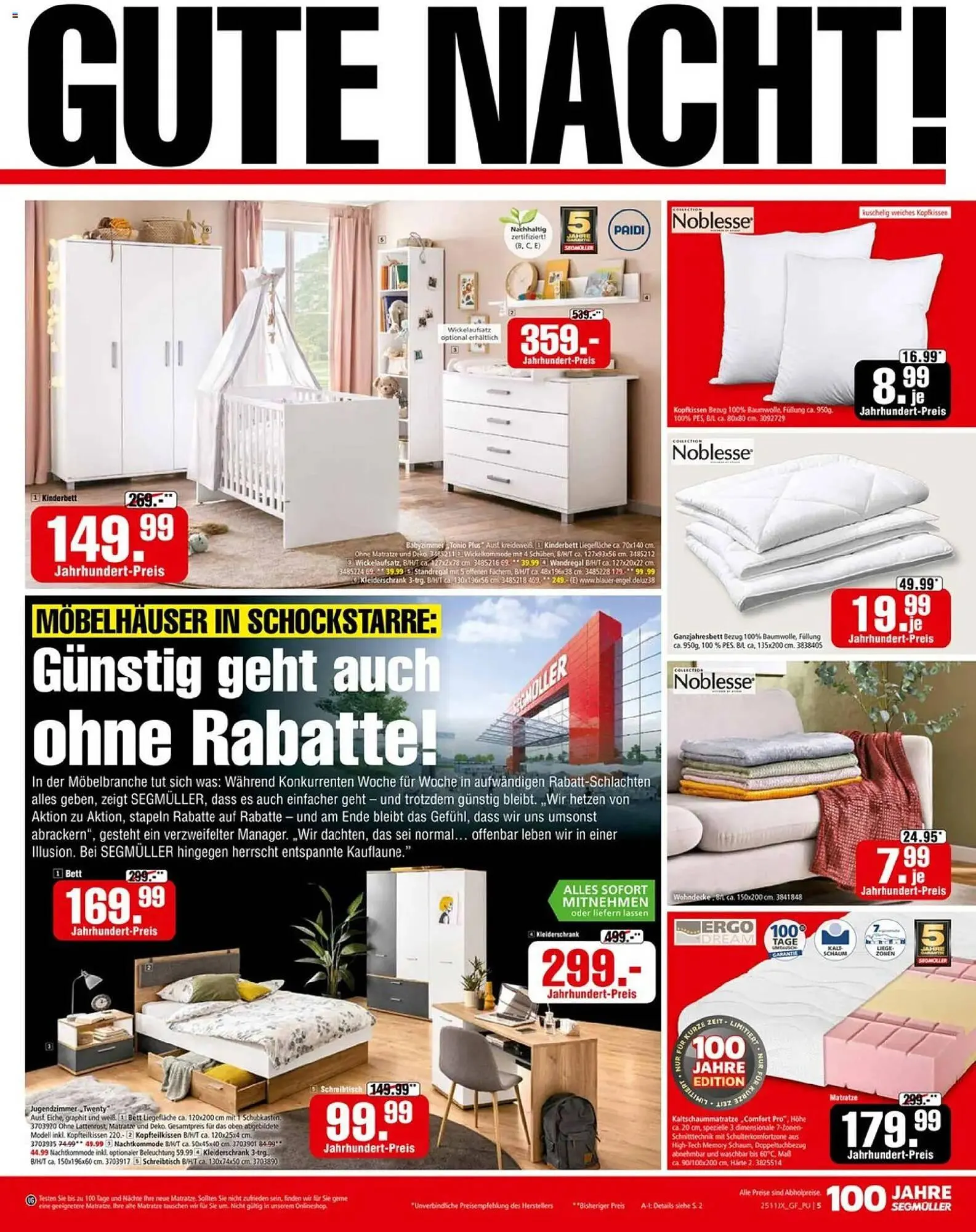 Segmüller Prospekt von 1. November bis 22. November 2025 - Prospekt seite 5