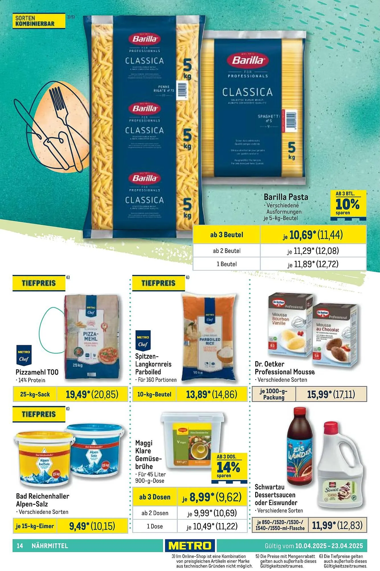 METRO Prospekt von 10. April bis 23. April 2025 - Prospekt seite 14