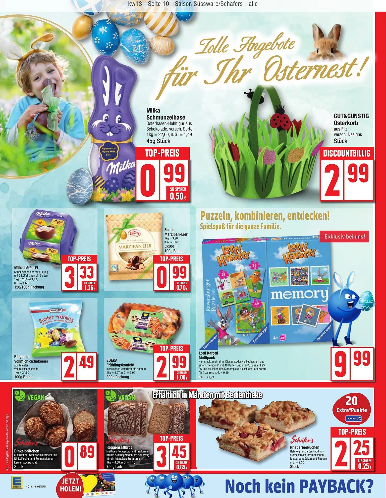 Edeka Prospekt von 23. März bis 29. März 2025 - Prospekt seite 10