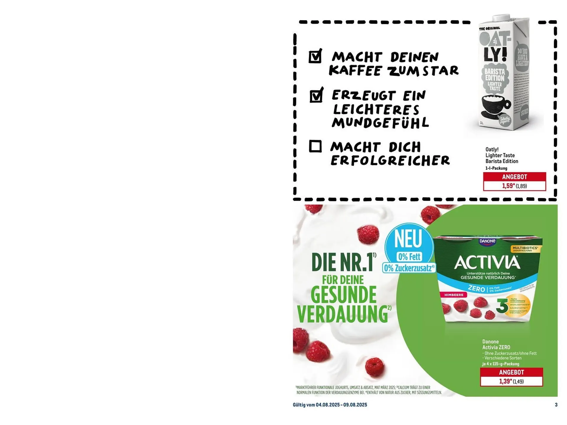 METRO Prospekt von 4. August bis 9. August 2025 - Prospekt seite 3