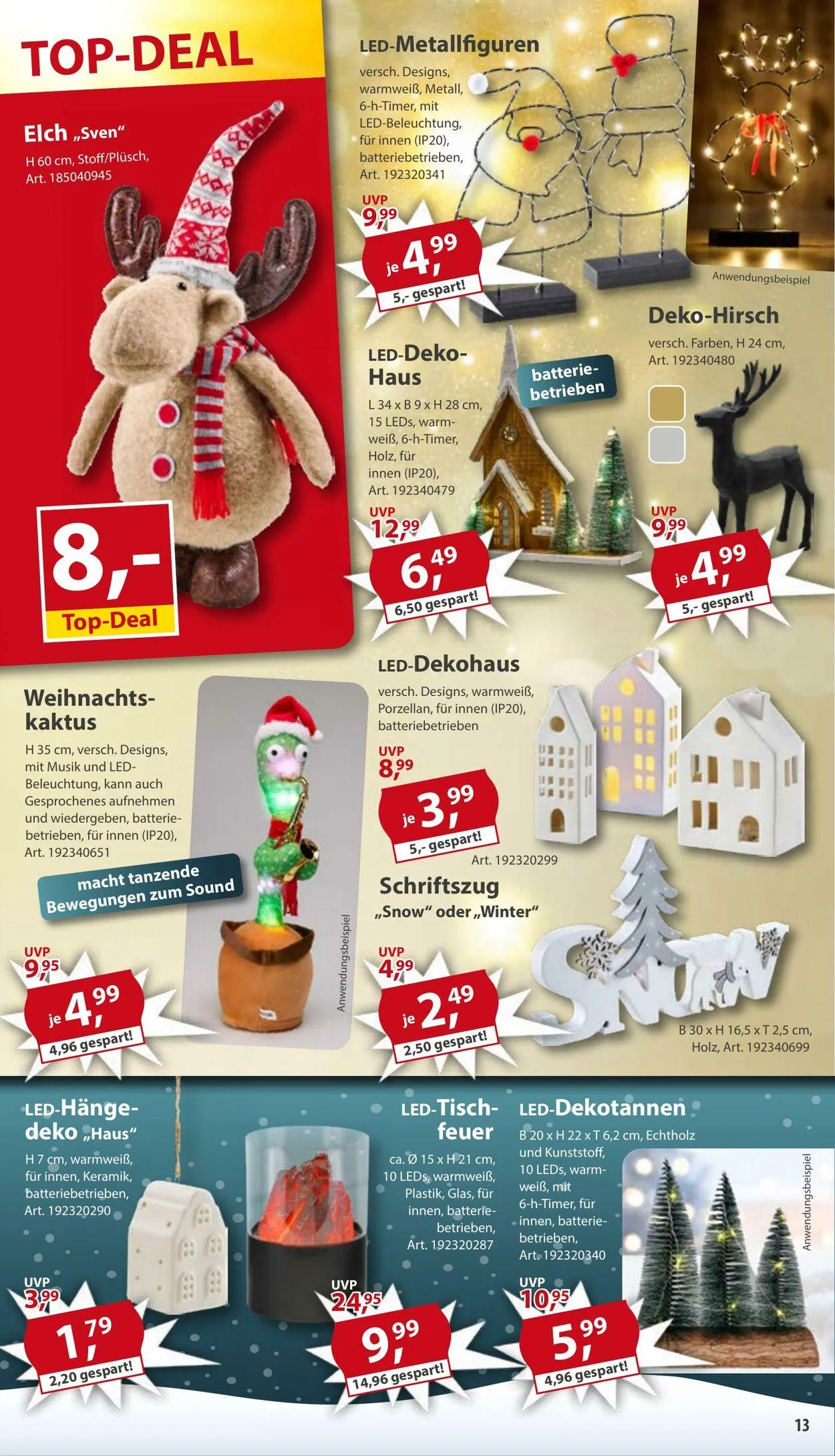 Sonderpreis Baumarkt Aktueller Prospekt von 25. Oktober bis 8. November 2025 - Prospekt seite 13