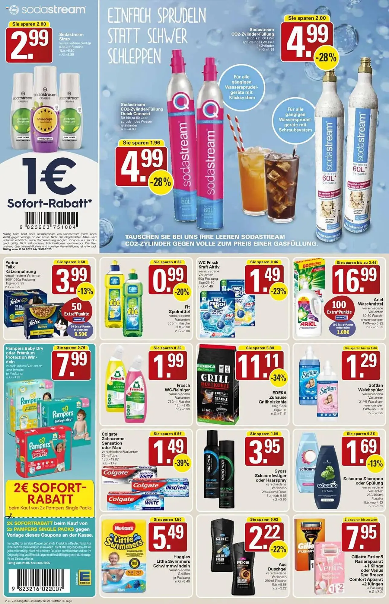 WEZ Prospekt von 28. April bis 3. Mai 2025 - Prospekt seite 16