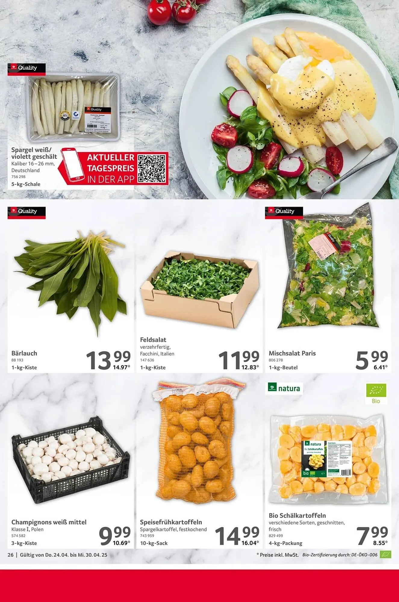 Selgros Prospekt von 24. April bis 30. April 2025 - Prospekt seite 26