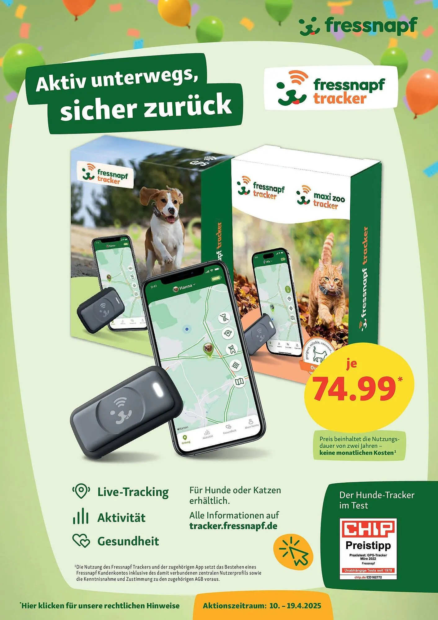 Fressnapf Prospekt von 9. April bis 21. April 2025 - Prospekt seite 13