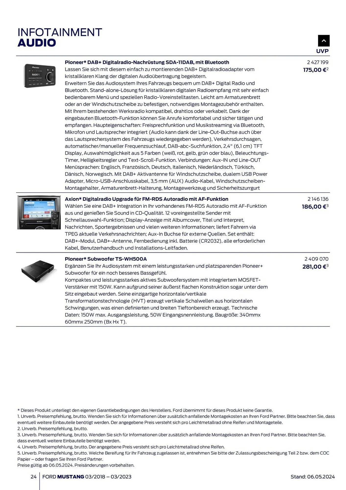 Ford Prospekt von 1. März bis 7. März 2025 - Prospekt seite 24