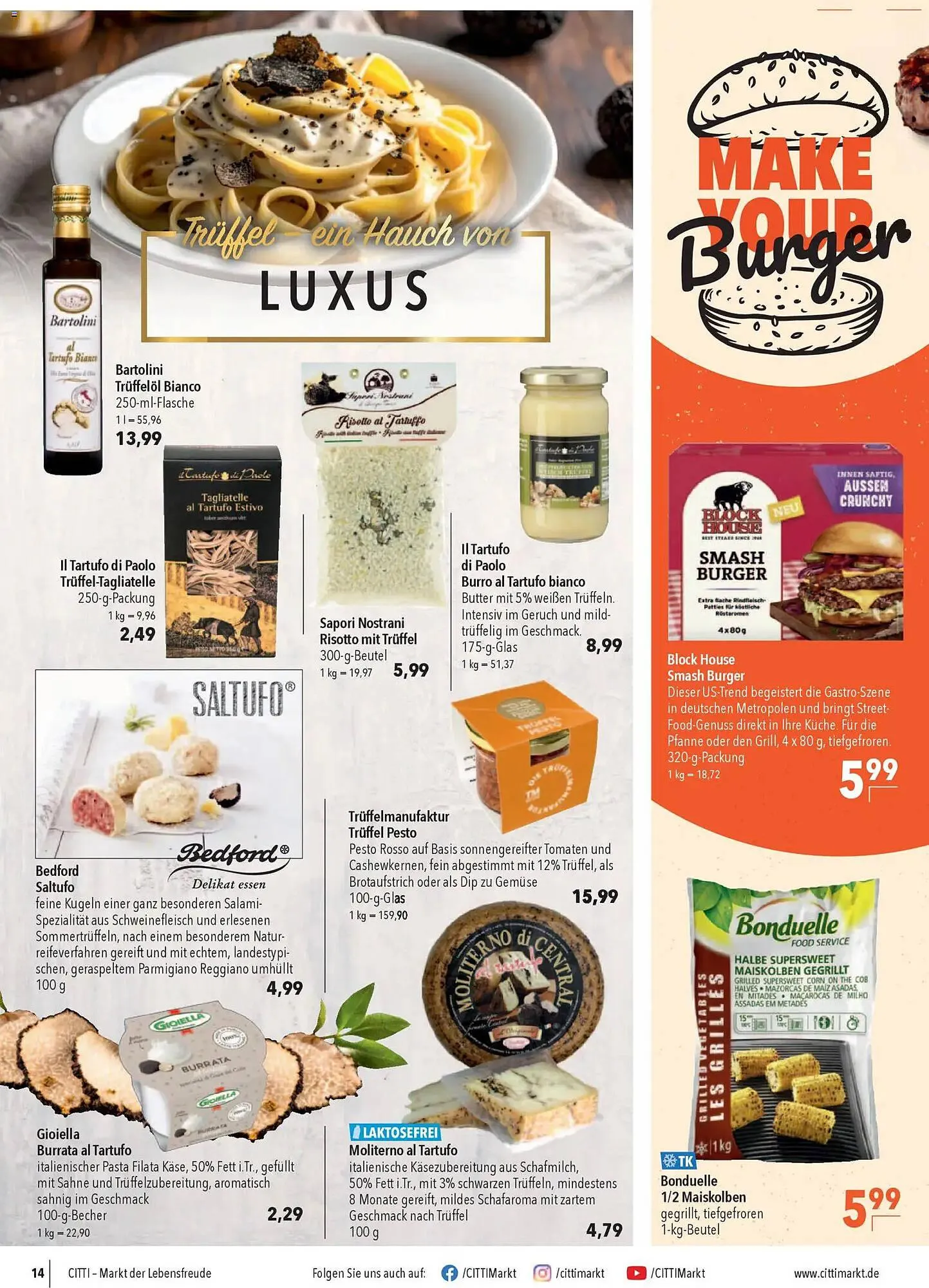 CITTI Markt Prospekt von 1. April bis 7. April 2026 - Prospekt seite 14