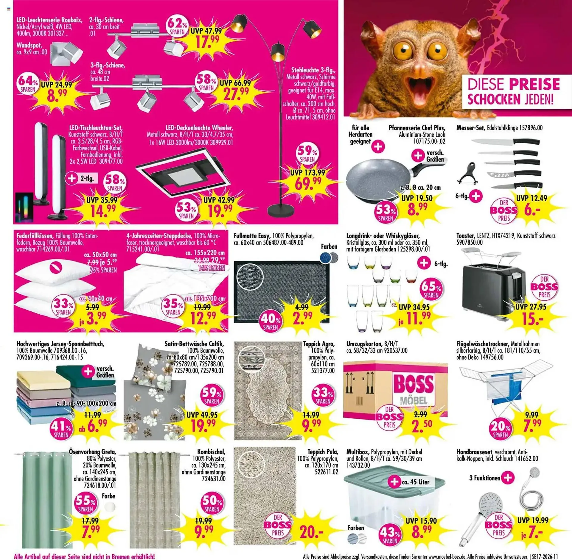 Möbel Boss Prospekt von 18. April bis 24. April 2026 - Prospekt seite 11