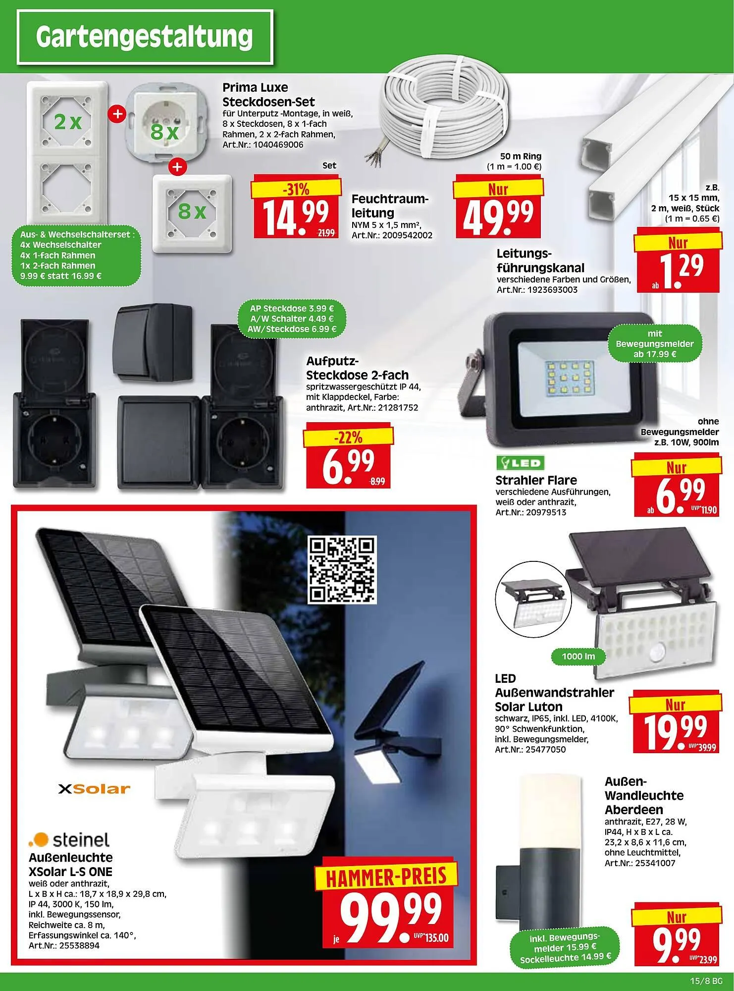Herkules Baumarkt Prospekt von 7. April bis 12. April 2025 - Prospekt seite 8
