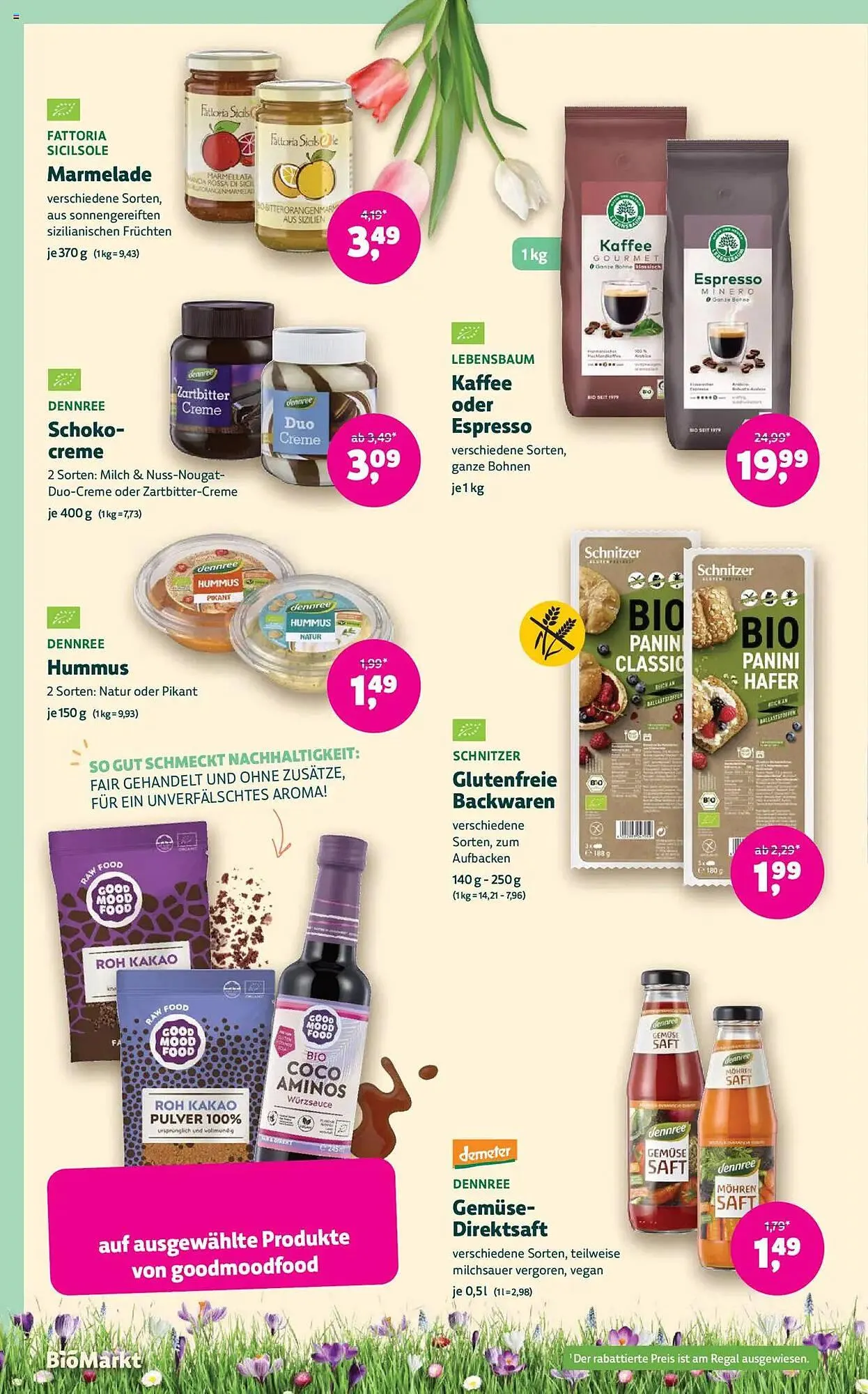 Biomarkt Prospekt von 9. April bis 22. April 2025 - Prospekt seite 10