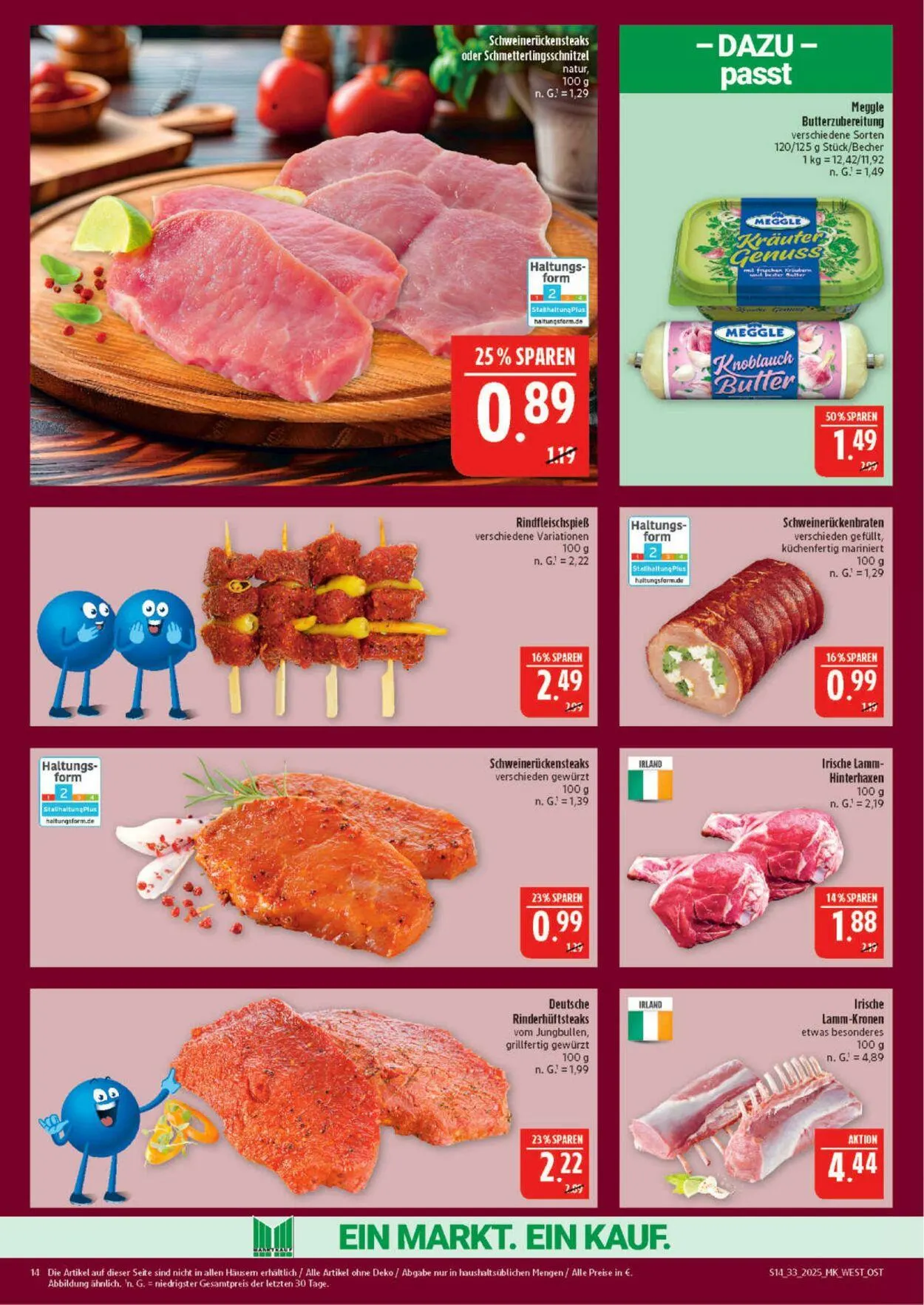 Marktkauf - Döbeln Aktueller Prospekt von 11. August bis 16. August 2025 - Prospekt seite 14