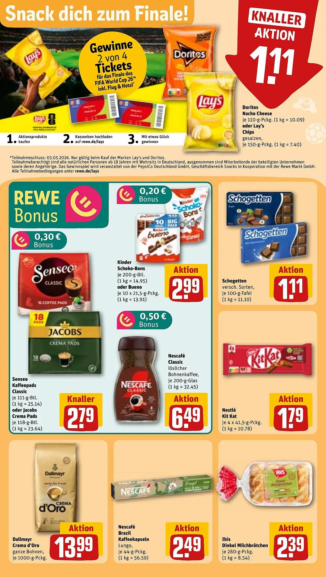 REWE Prospekt von 20. April bis 26. April 2026 - Prospekt seite 25