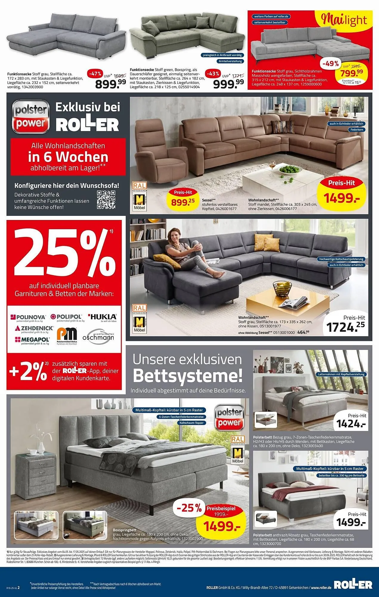ROLLER Prospekt von 4. Mai bis 17. Mai 2025 - Prospekt seite 2