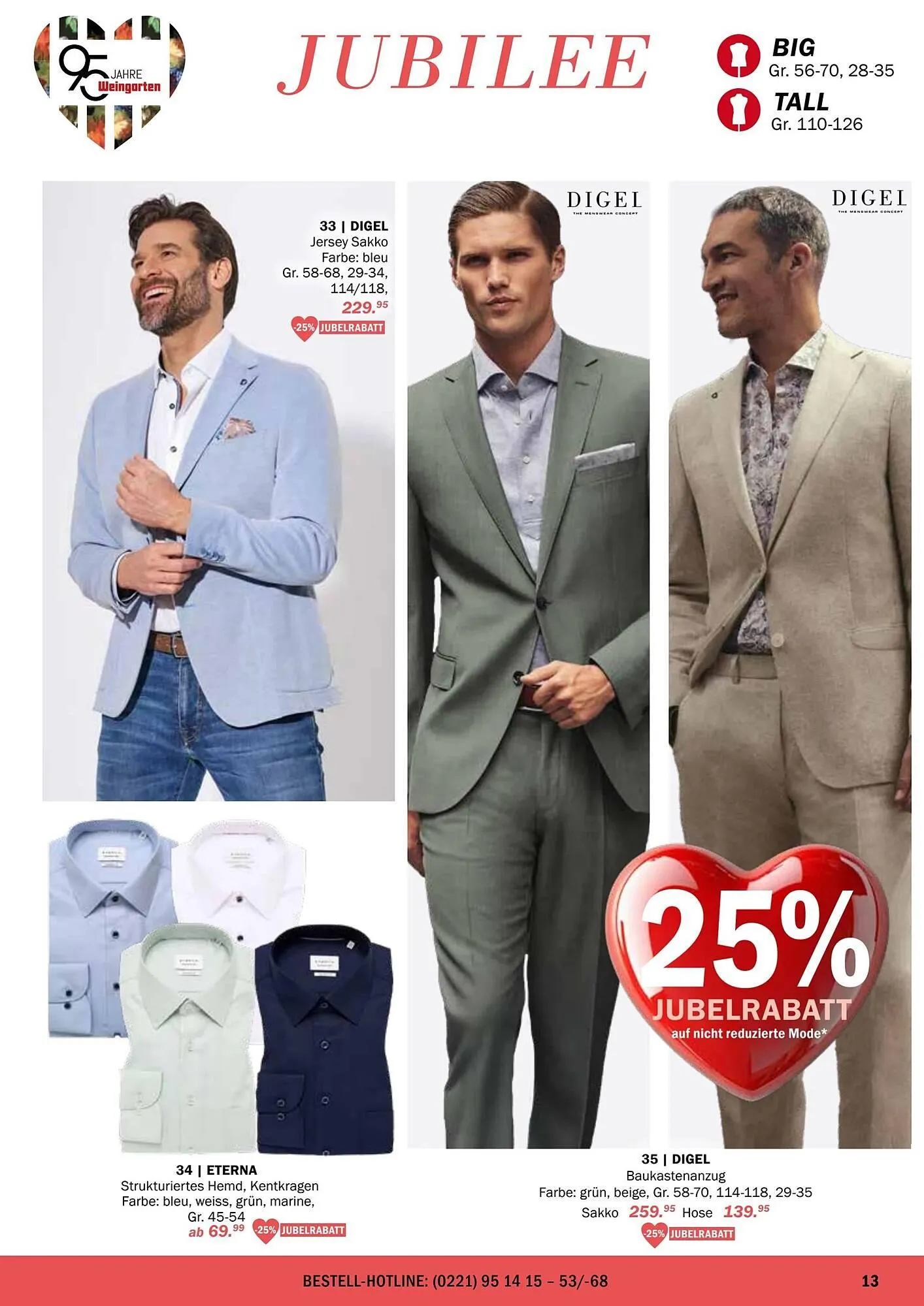 Modehaus Weingarten Prospekt von 2. April bis 1. Juni 2025 - Prospekt seite 13