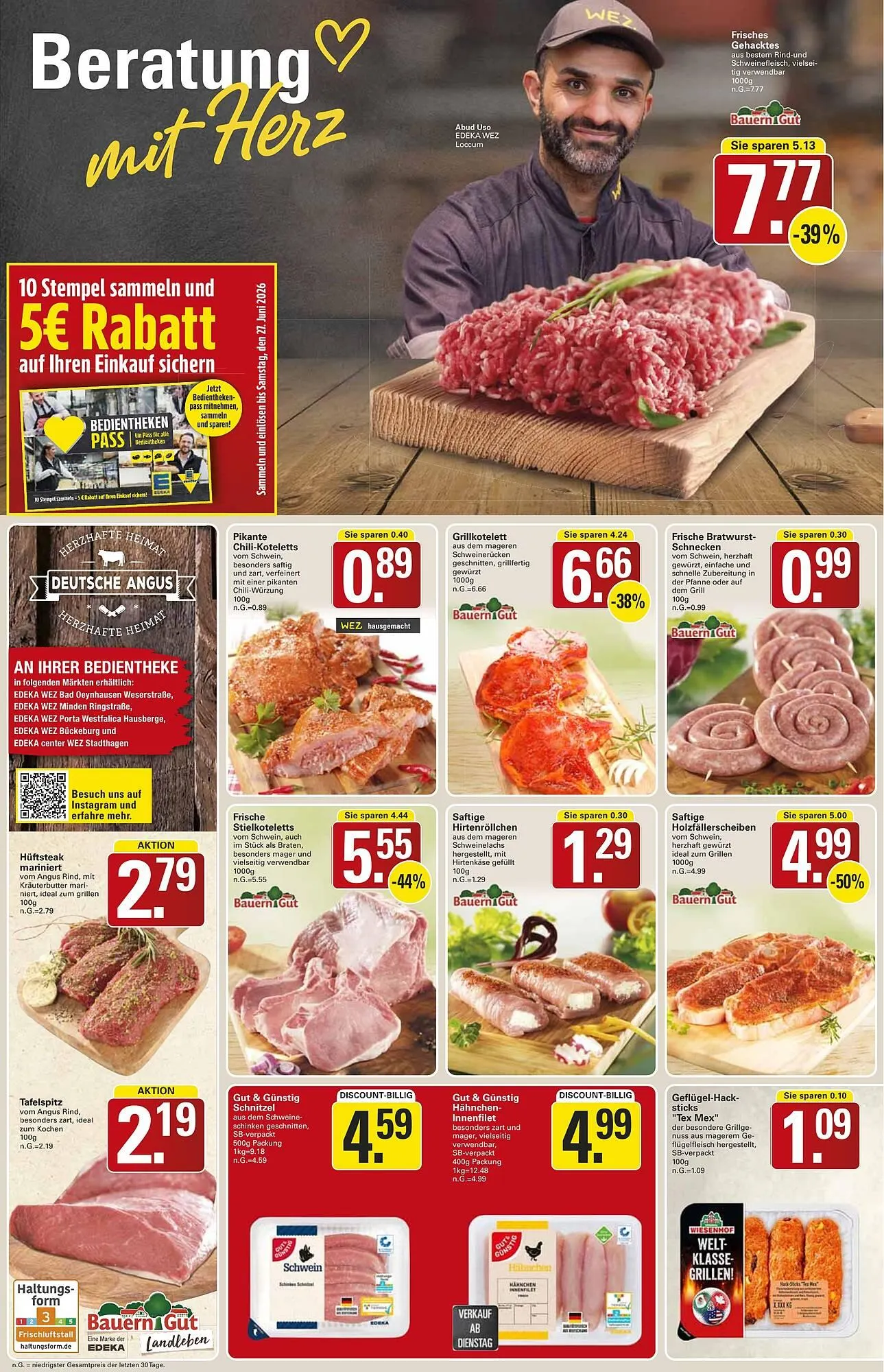 WEZ Prospekt von 4. Mai bis 9. Mai 2026 - Prospekt seite 4