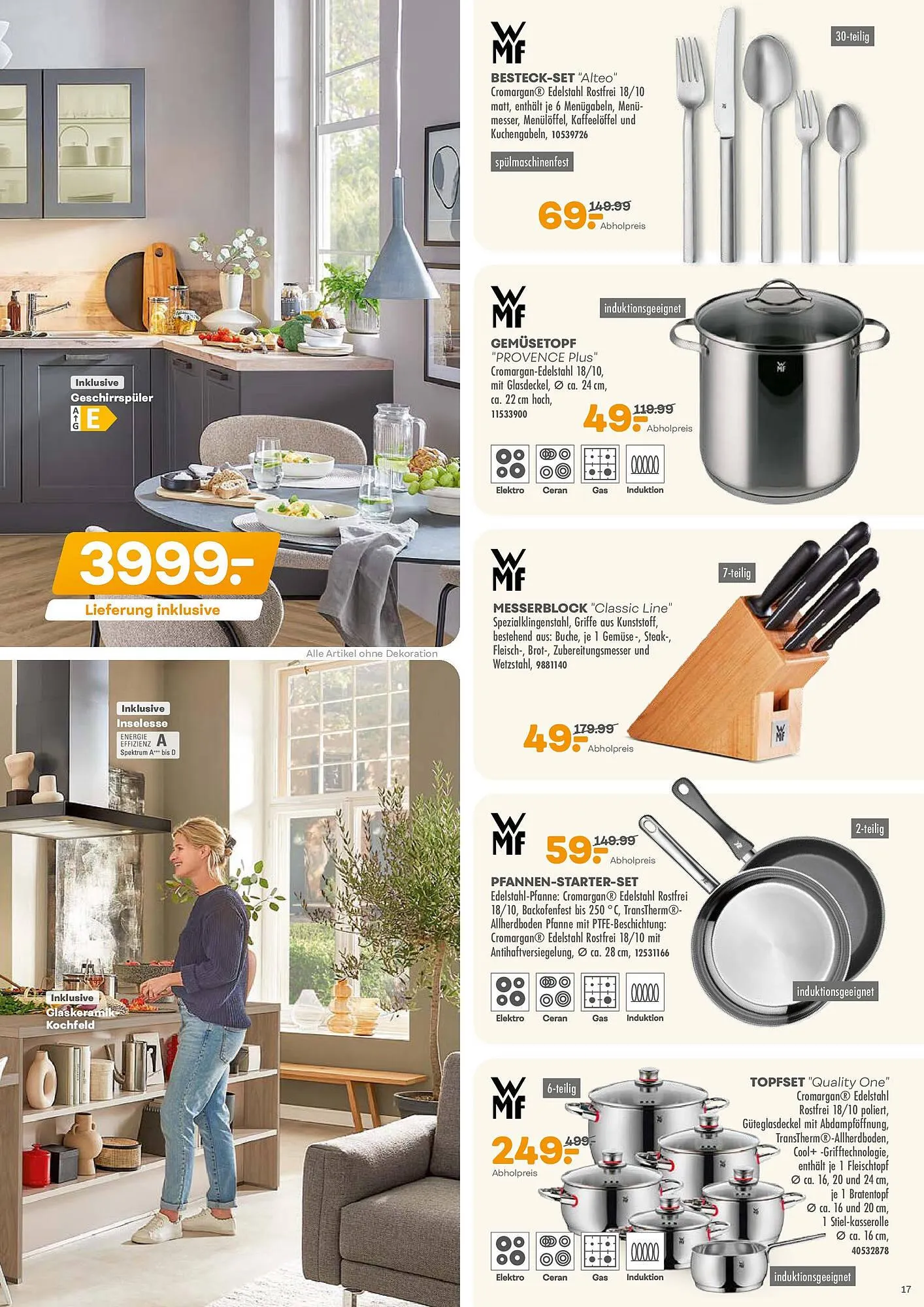 Möbel Kraft Prospekt von 12. August bis 30. September 2025 - Prospekt seite 17