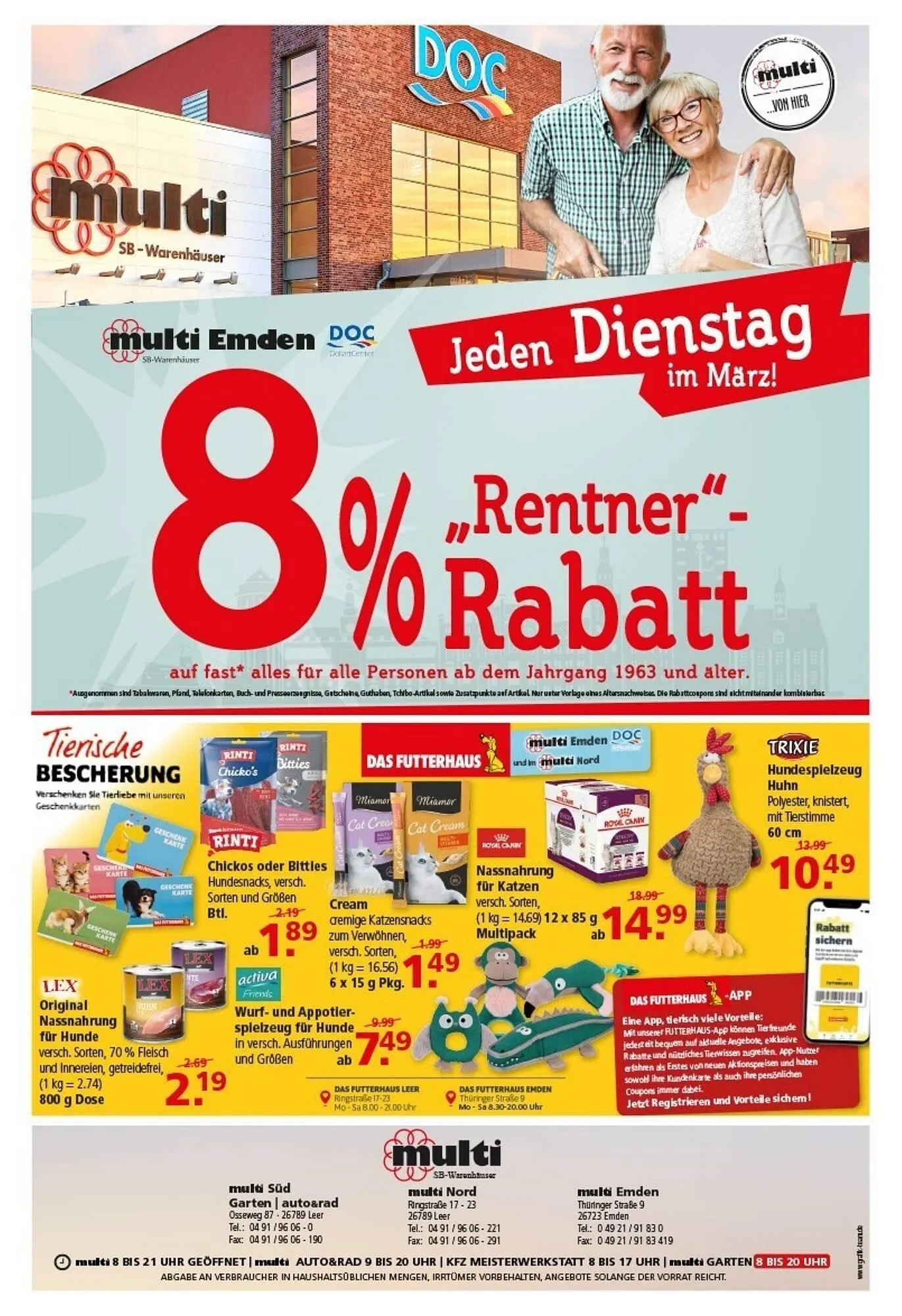 Multi Markt Prospekt von 23. März bis 28. März 2026 - Prospekt seite 21