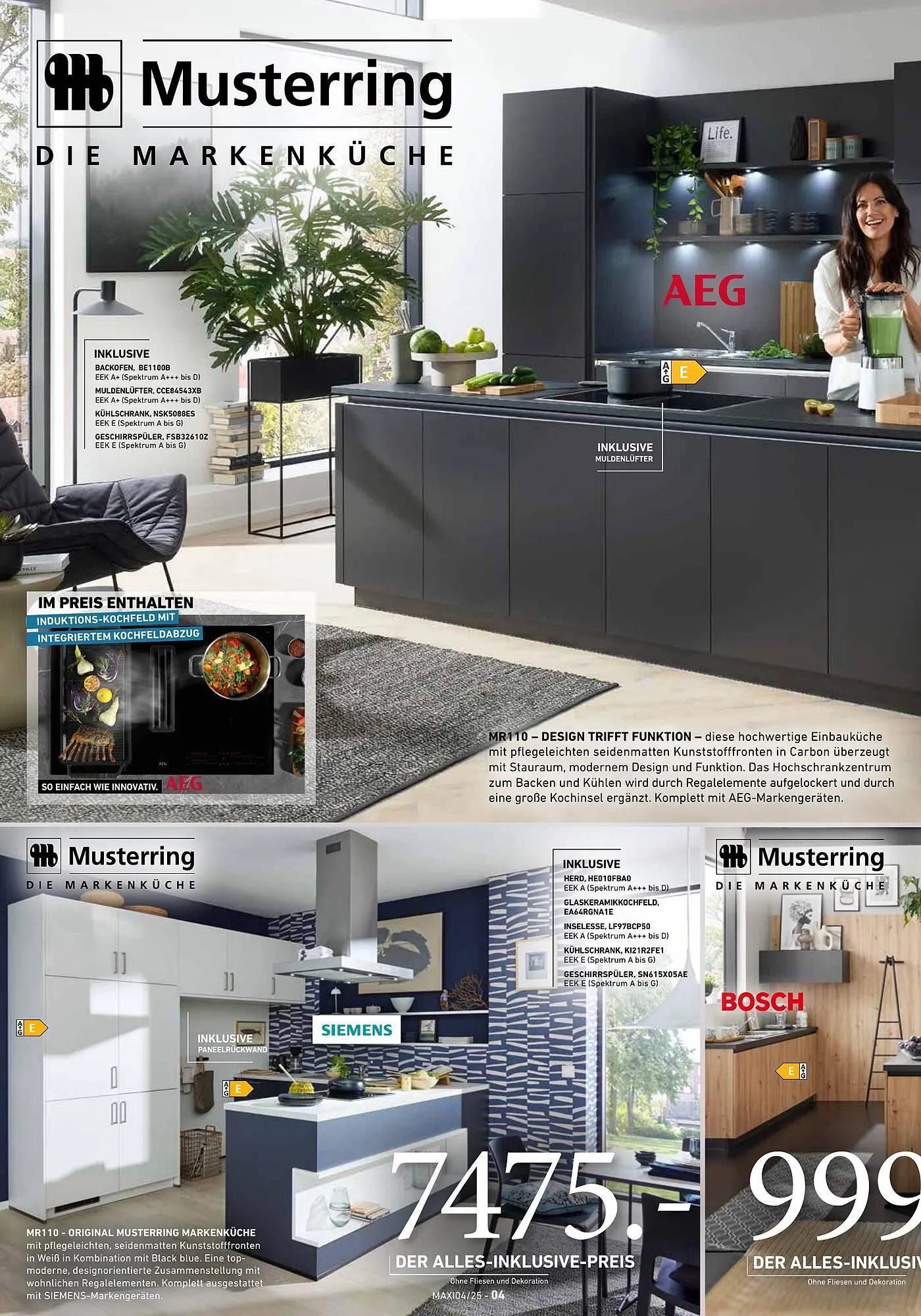 Küchen Aktuell Prospekt von 1. September bis 16. November 2025 - Prospekt seite 4