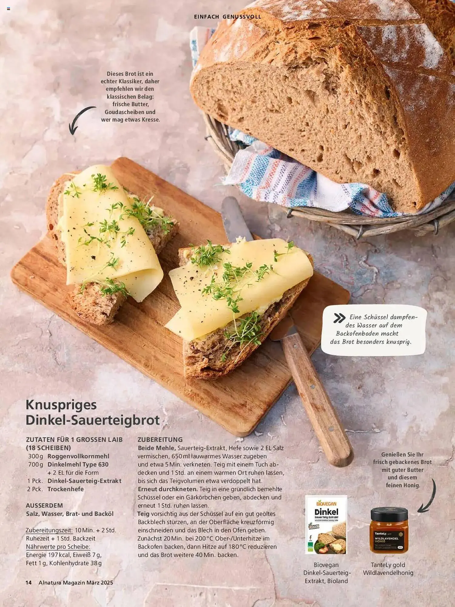 Alnatura Prospekt von 1. März bis 31. März 2025 - Prospekt seite 14