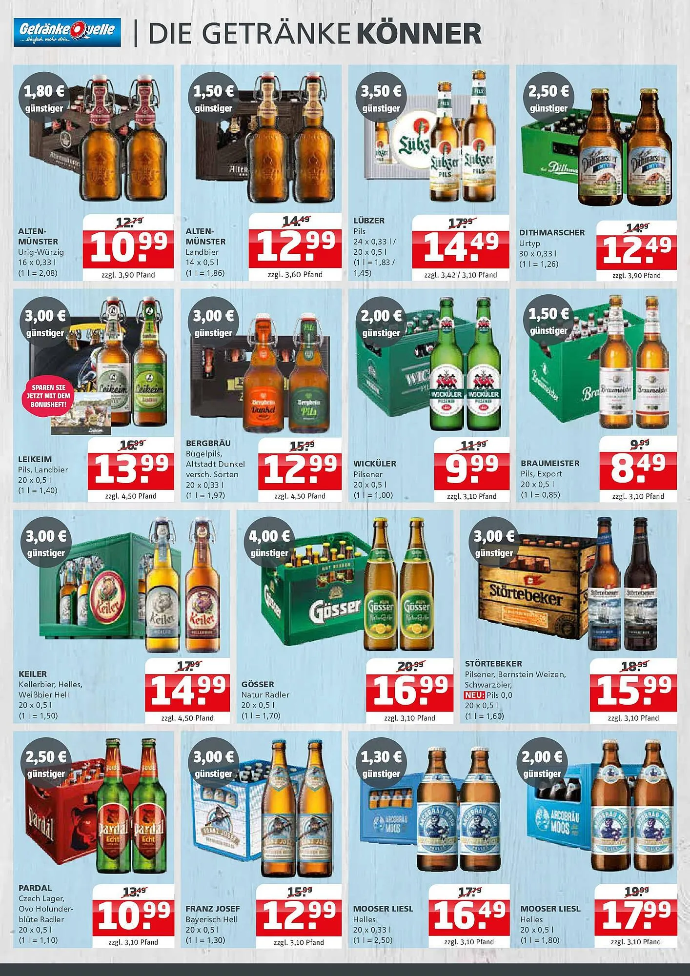 Getränke Quelle Prospekt von 23. März bis 29. März 2025 - Prospekt seite 2