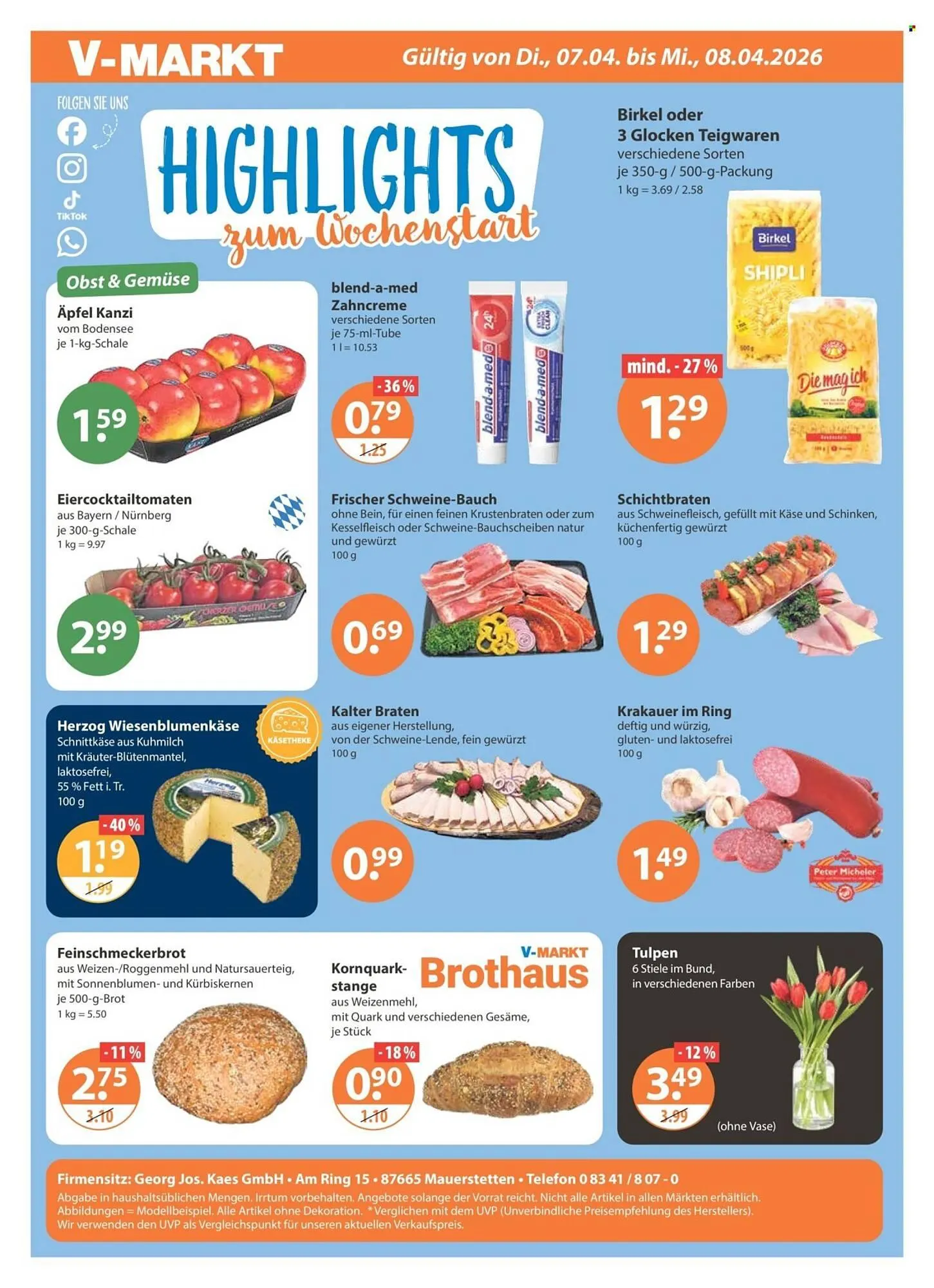 V Markt Prospekt von 2. April bis 8. April 2026 - Prospekt seite 24