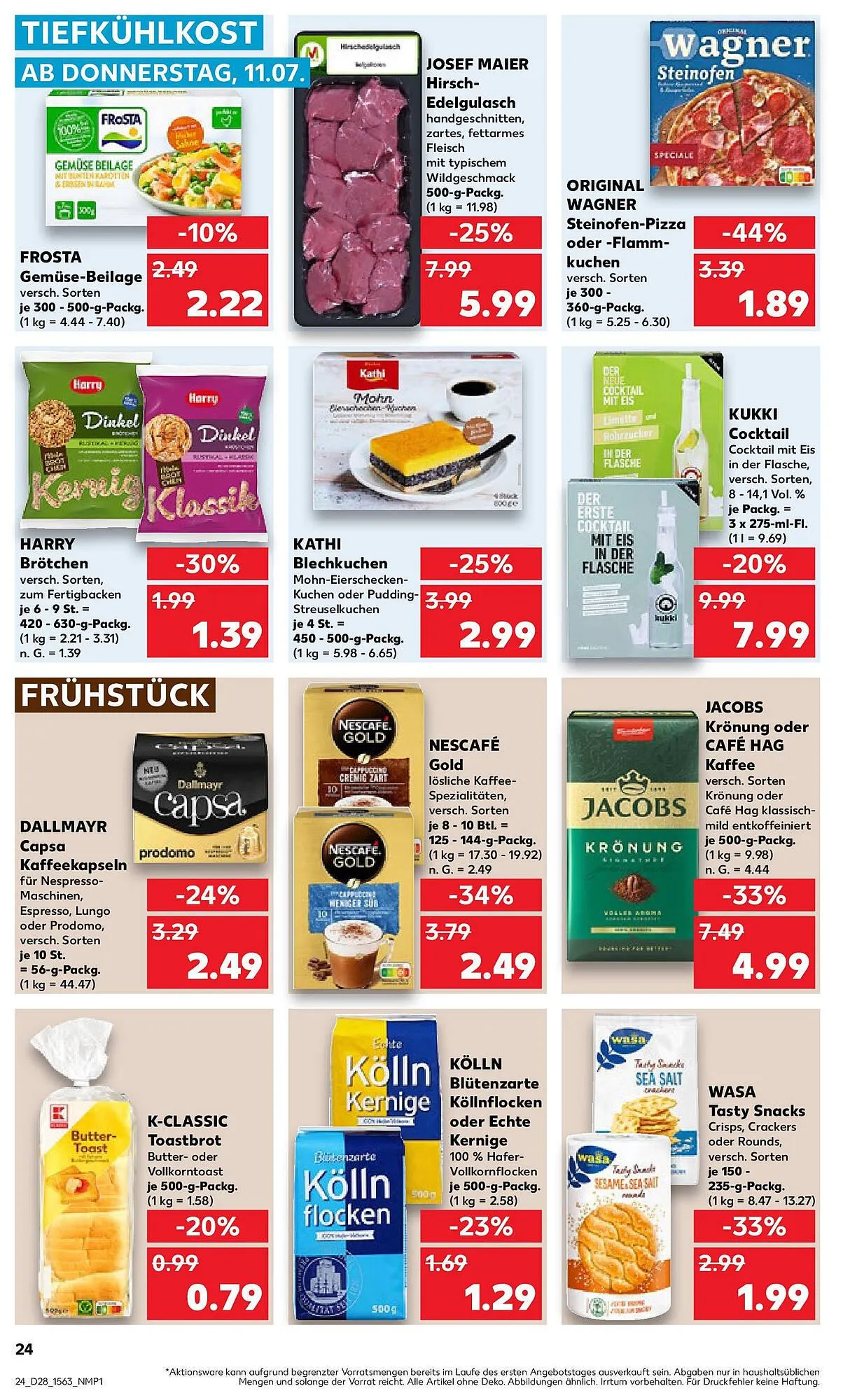 Kaufland Prospekt von 10. Juli bis 17. Juli 2024 - Prospekt seite 24