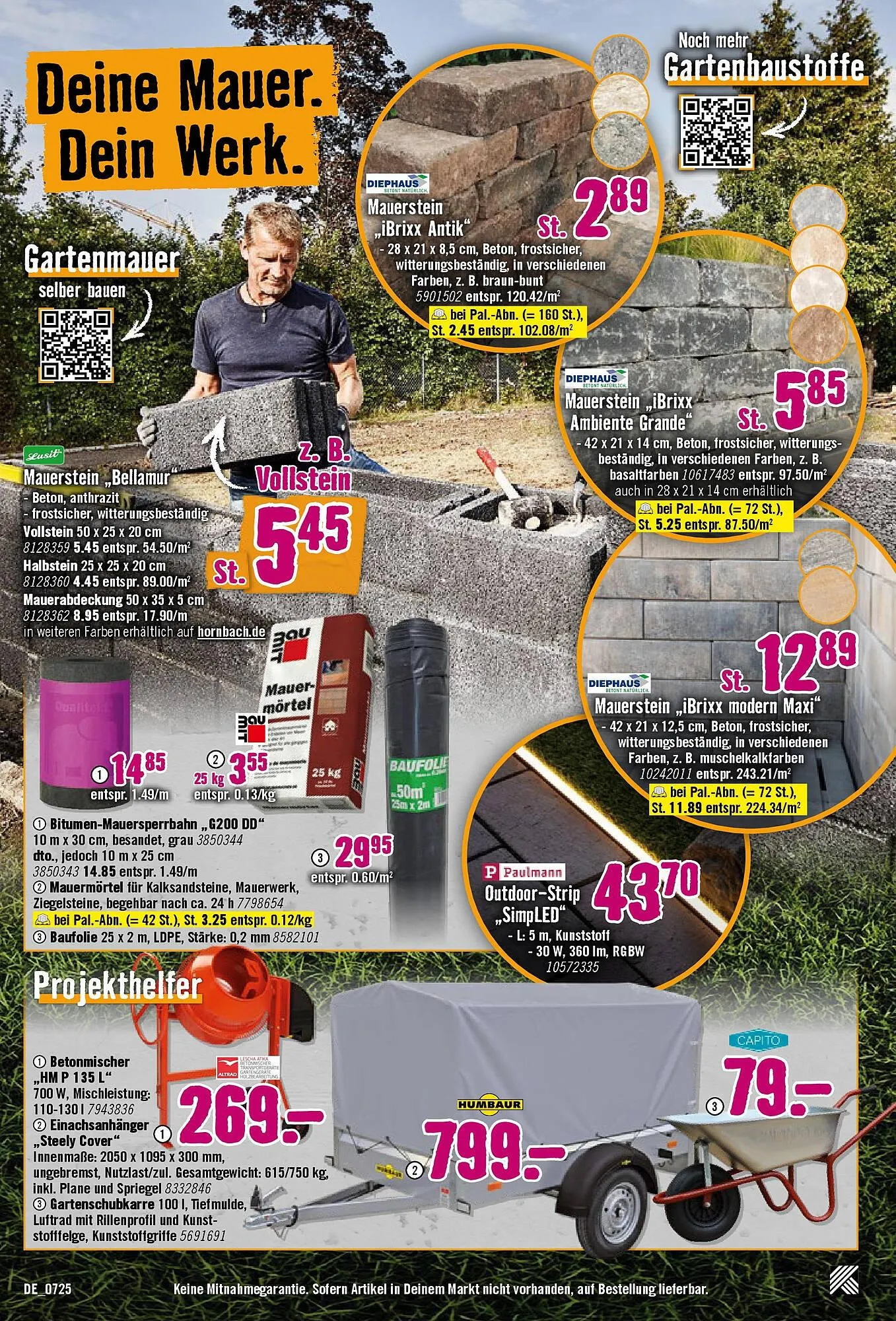 Hornbach Prospekt von 24. Juni bis 22. Juli 2025 - Prospekt seite 4