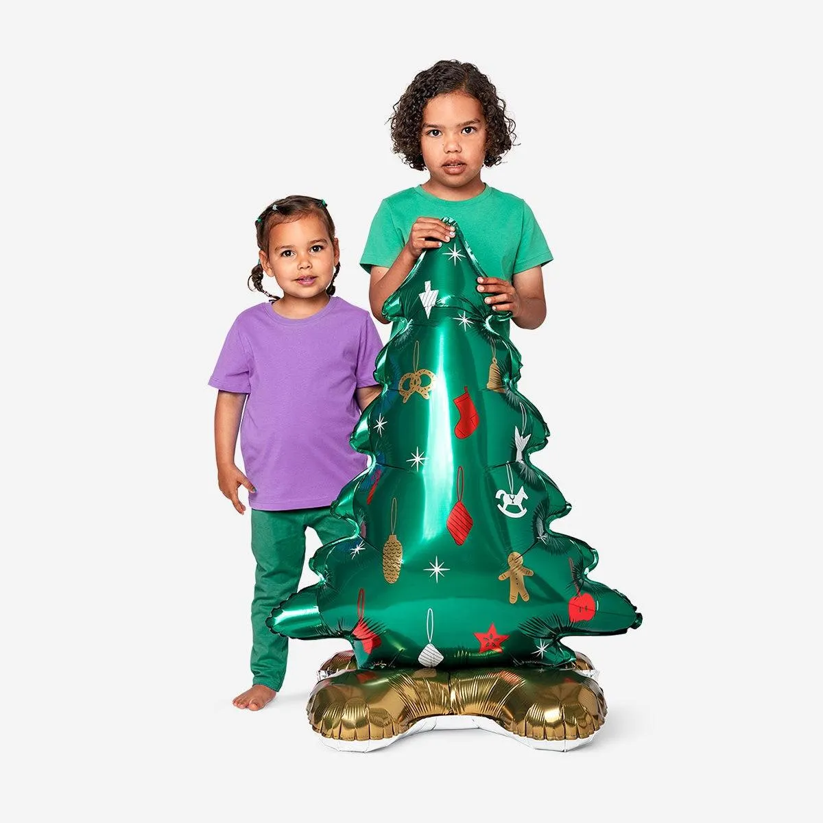 Globo de papel de plata. 90 cm