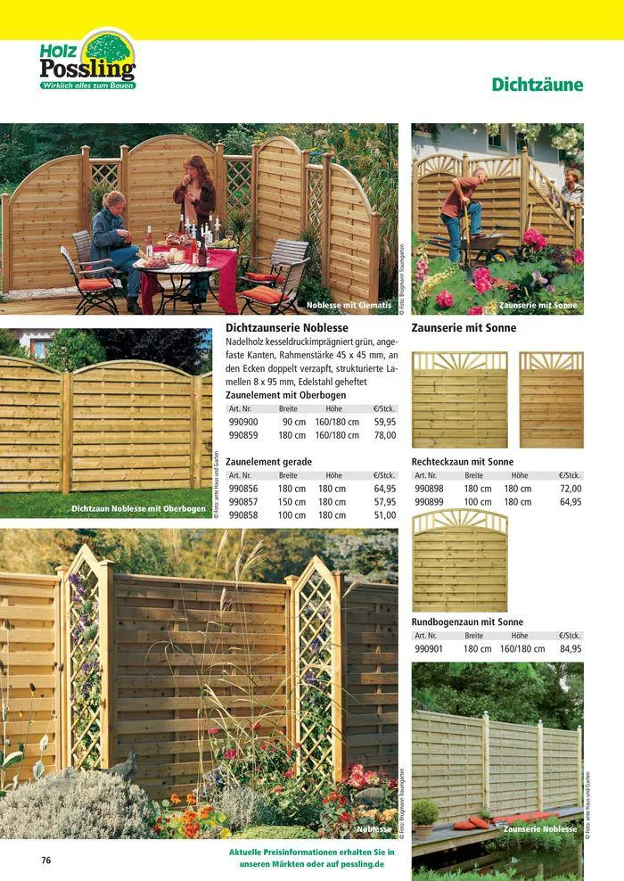 Holz-& Baukatalog 2024/25 von 27. März bis 31. Januar 2025 - Prospekt seite 76