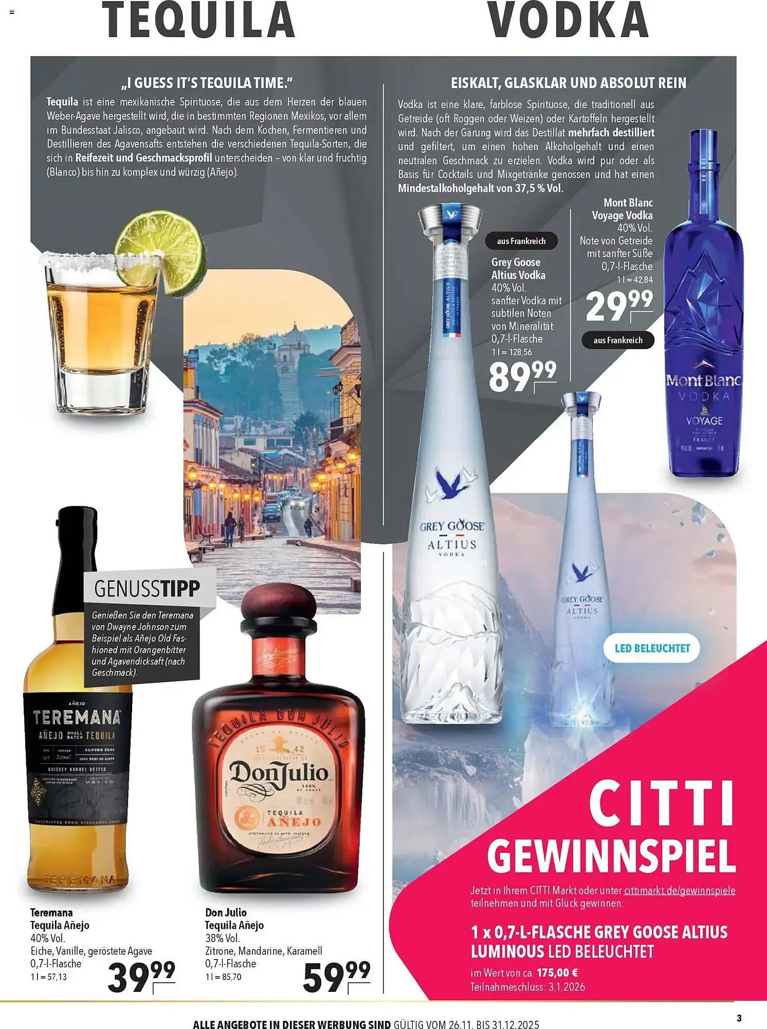 CITTI Markt Prospekt von 26. November bis 31. Dezember 2025 - Prospekt seite 3