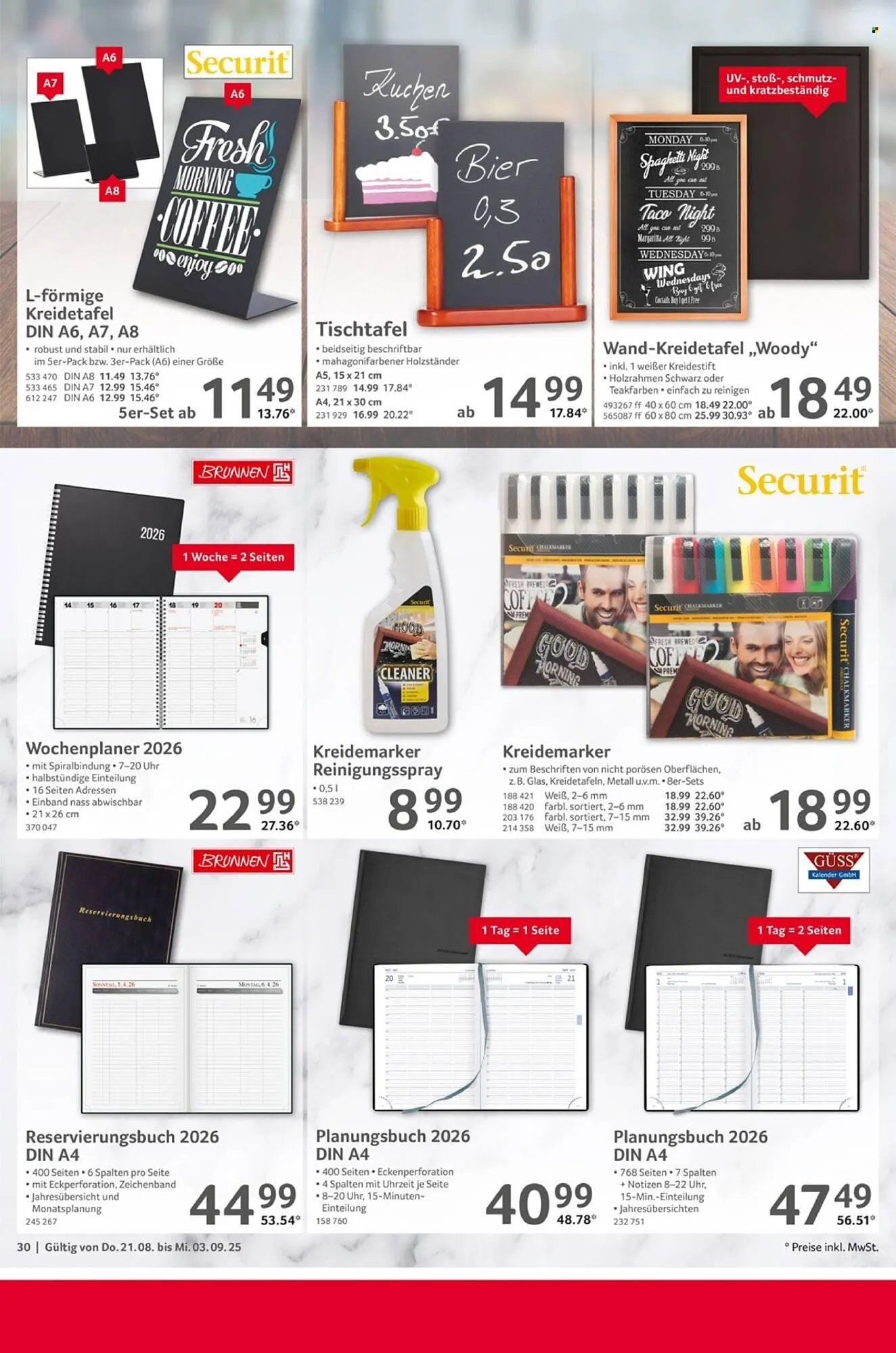 Selgros Prospekt von 21. August bis 3. September 2025 - Prospekt seite 30