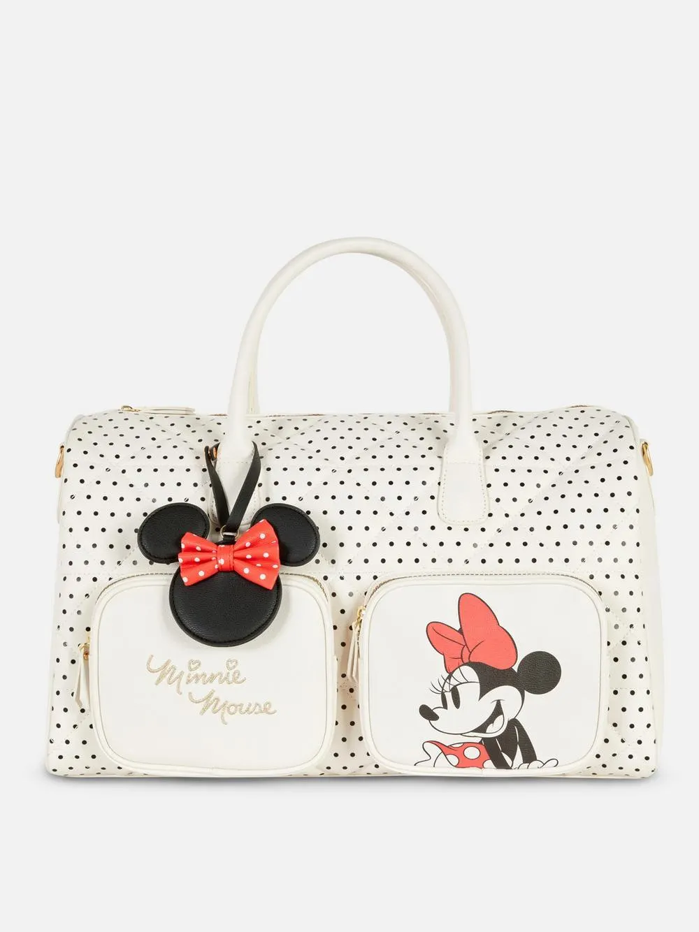 „Disney Minnie Maus“ Reisetasche mit Pünktchenmuster