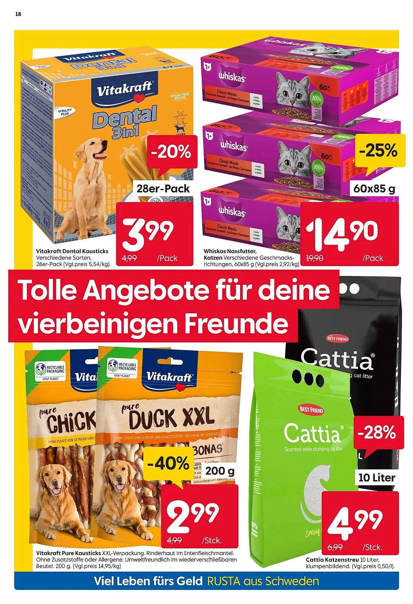 Rusta Prospekt von 17. Mai bis 23. Mai 2025 - Prospekt seite 18