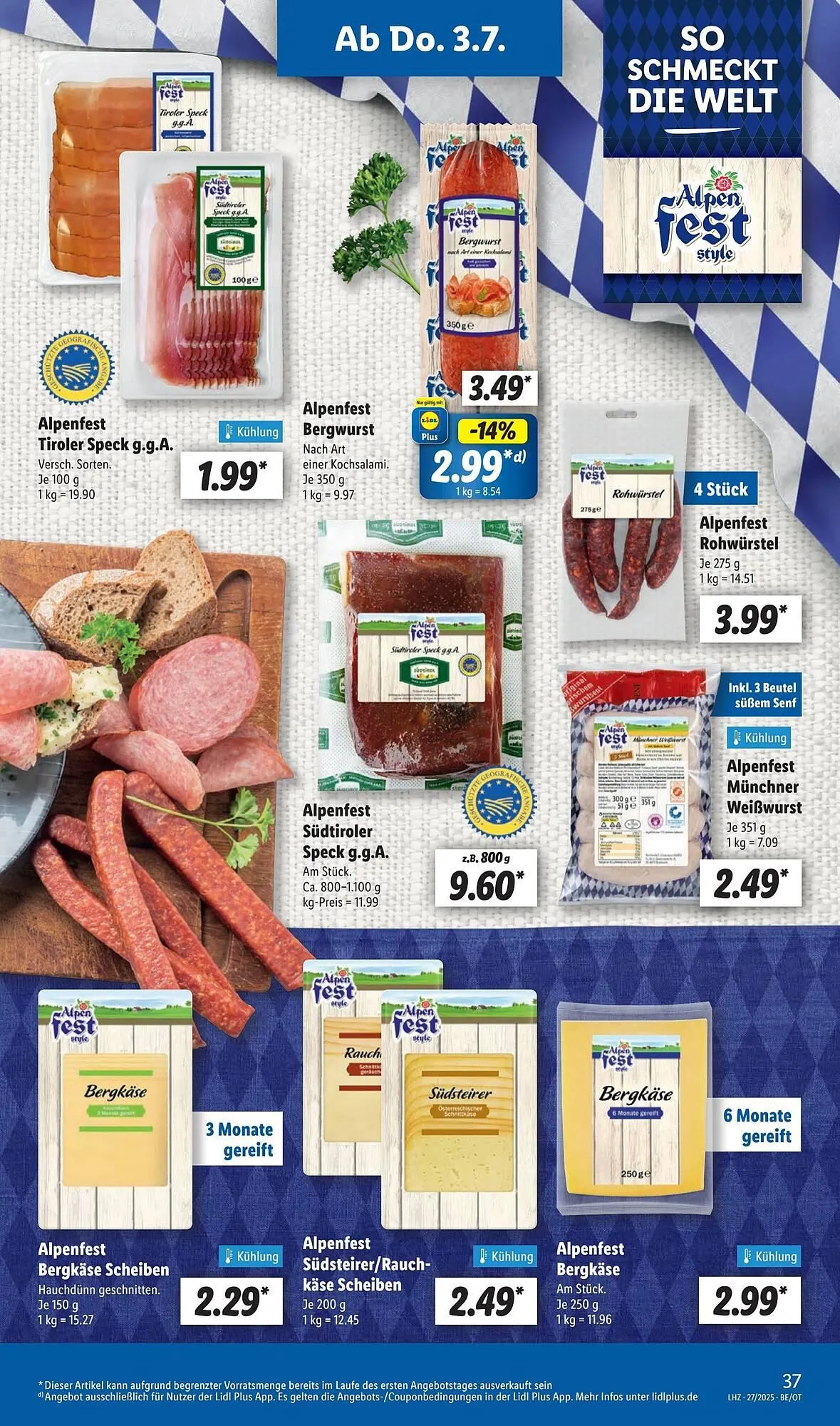 Lidl Prospekt von 30. Juni bis 6. Juli 2025 - Prospekt seite 55