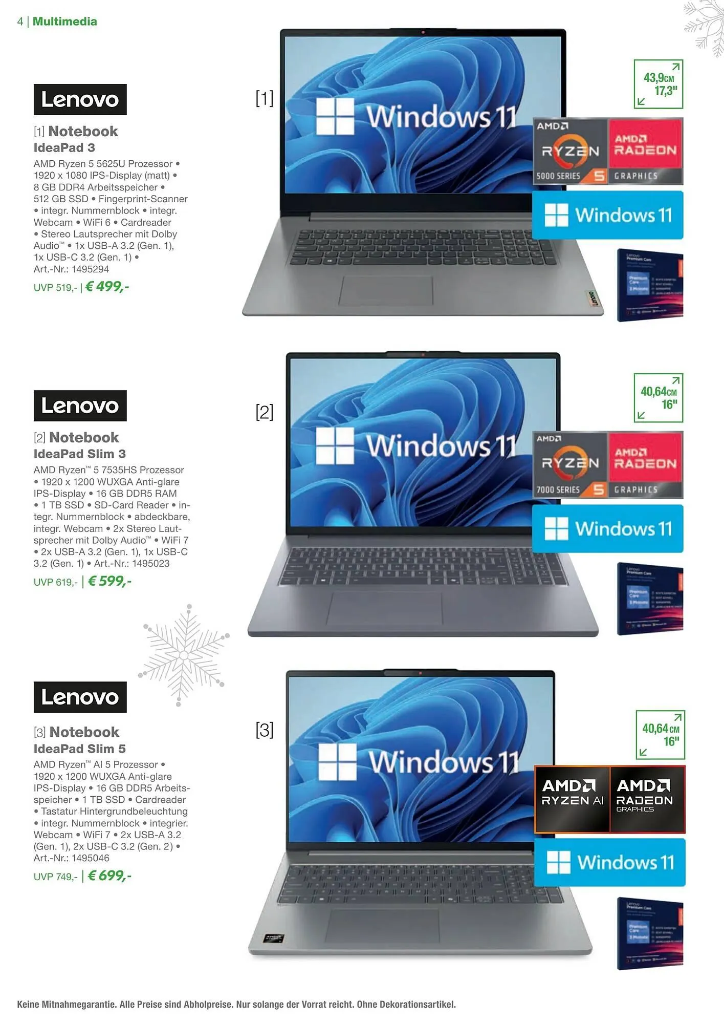 EP Magazin von 8. Dezember bis 25. Dezember 2025 - Prospekt seite 4