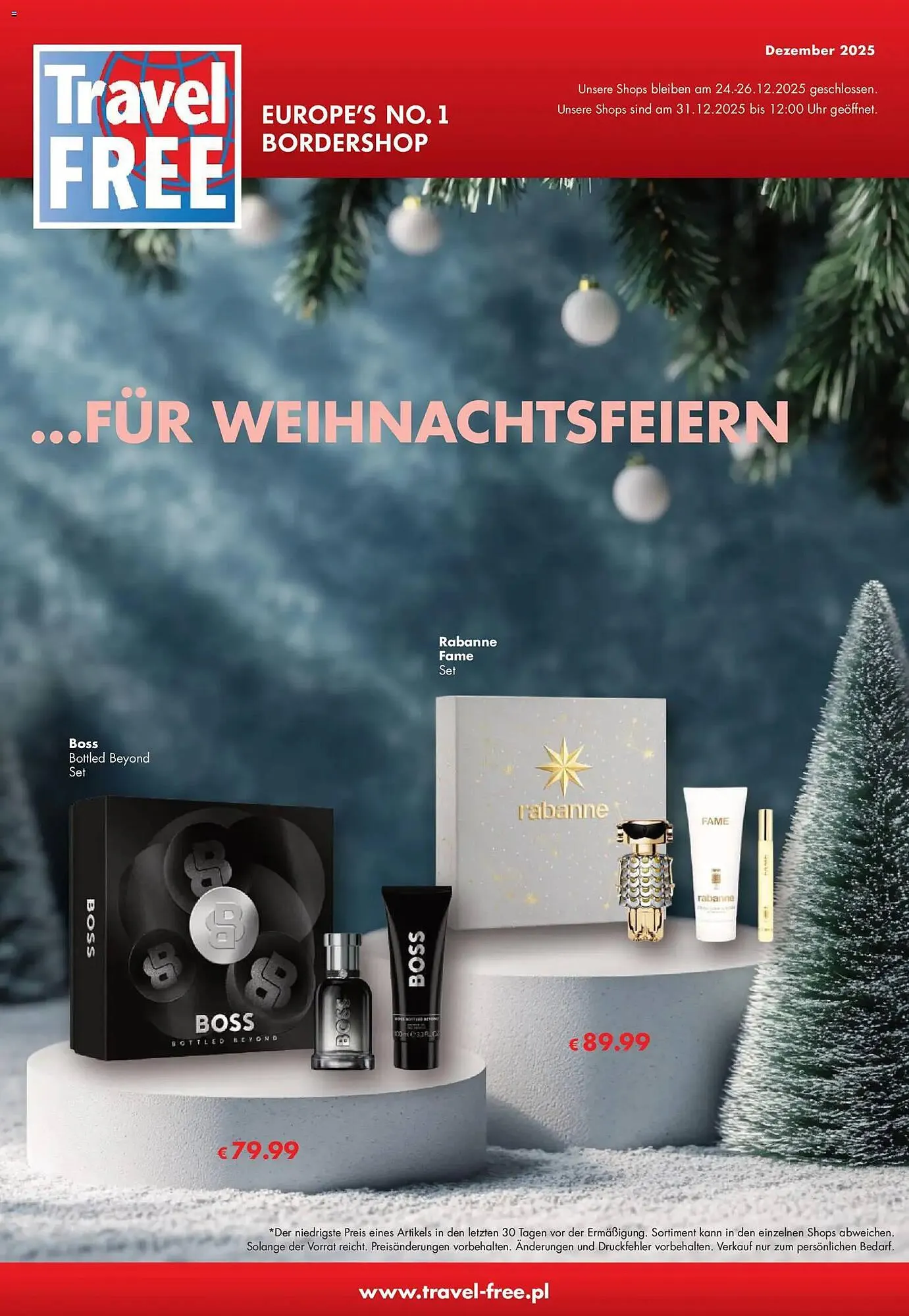Travel Free Prospekt von 1. Dezember bis 31. Dezember 2025 - Prospekt seite 2