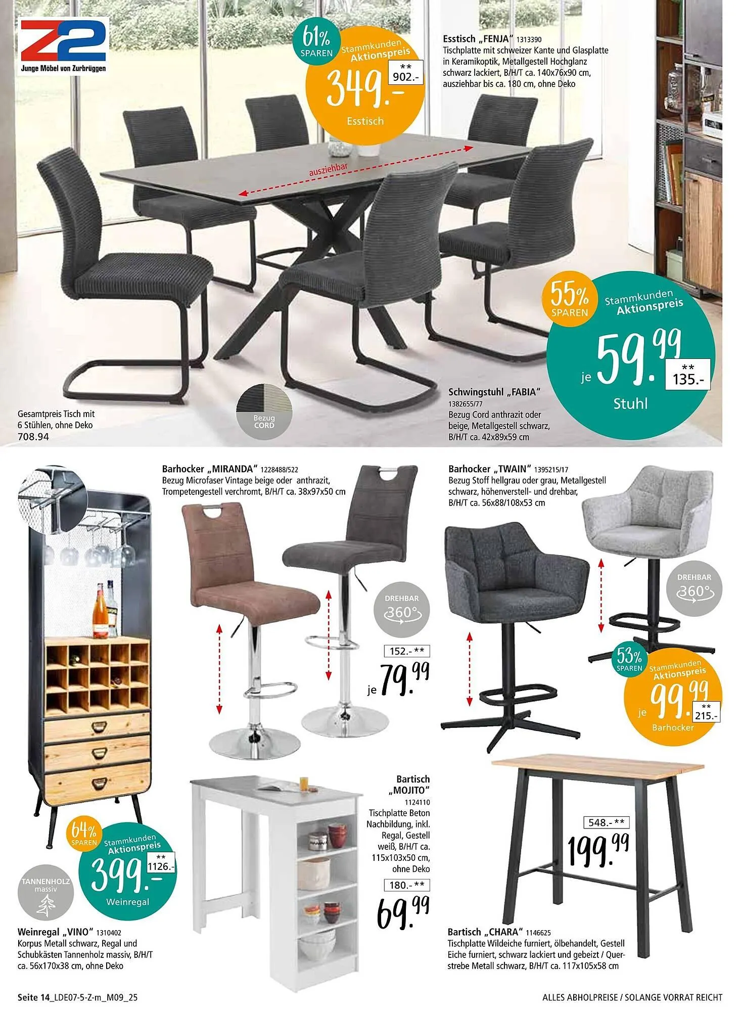 Zurbrüggen Prospekt von 12. Juli bis 9. August 2025 - Prospekt seite 16