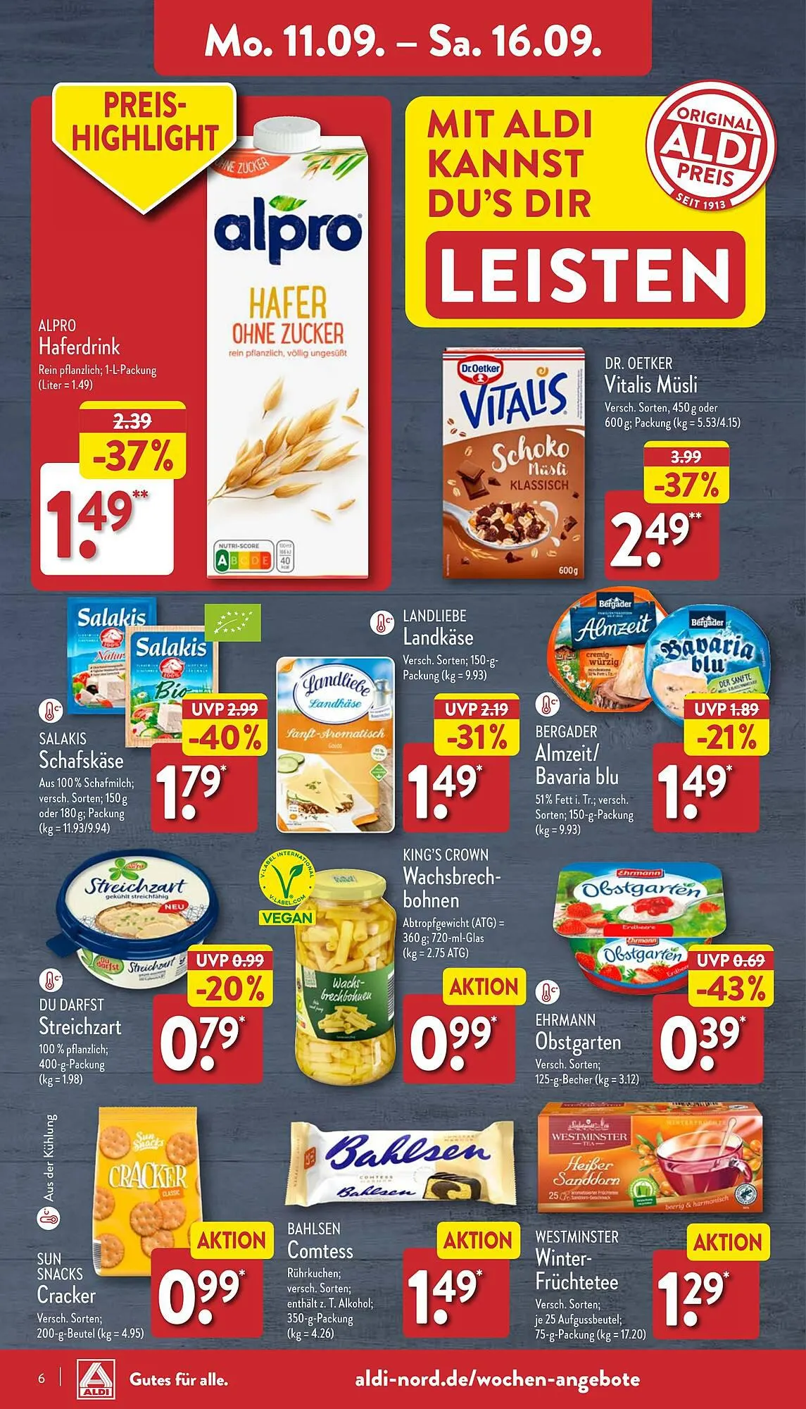 Aldi Duitsland Folder van 14 september tot 20 september 2023 - Folder pagina 6