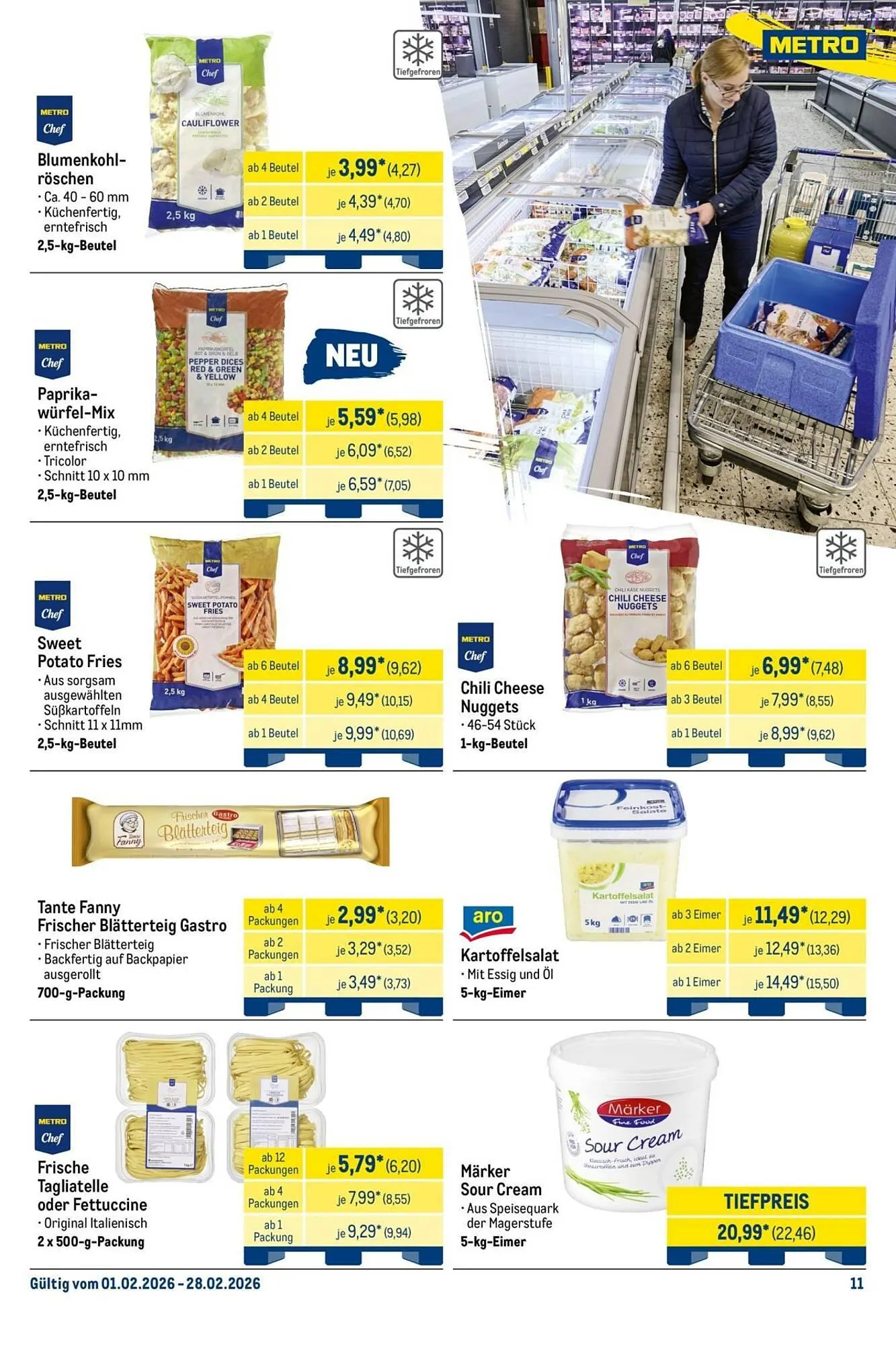 METRO Prospekt von 1. Februar bis 28. Februar 2026 - Prospekt seite 11