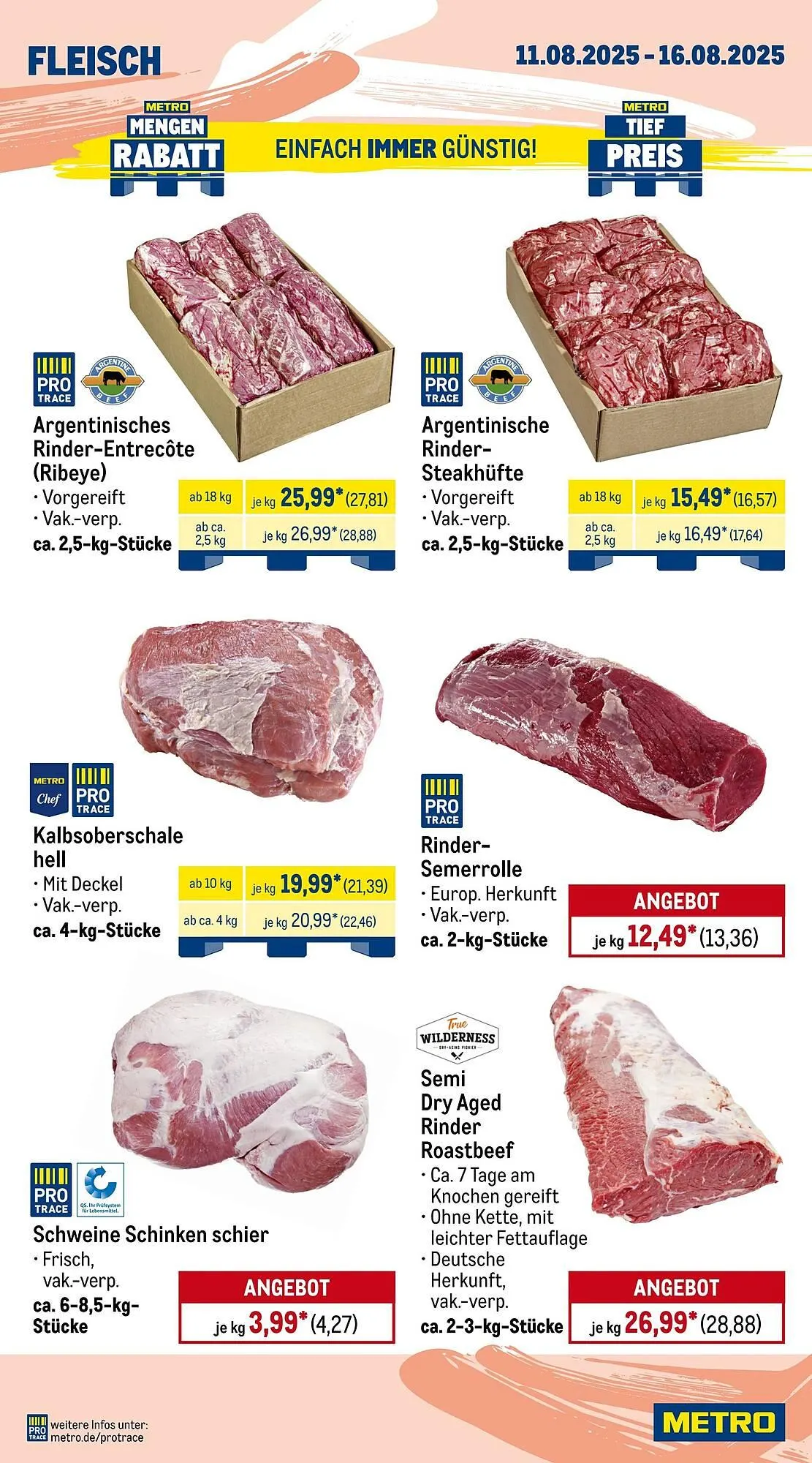 METRO Prospekt von 11. August bis 17. August 2025 - Prospekt seite 2