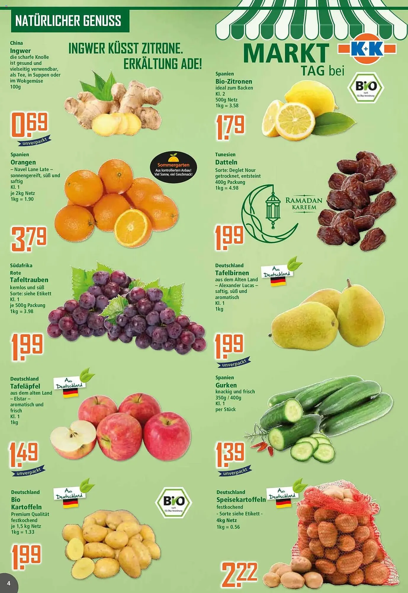 Klaas und Kock Prospekt von 23. Februar bis 28. Februar 2026 - Prospekt seite 4