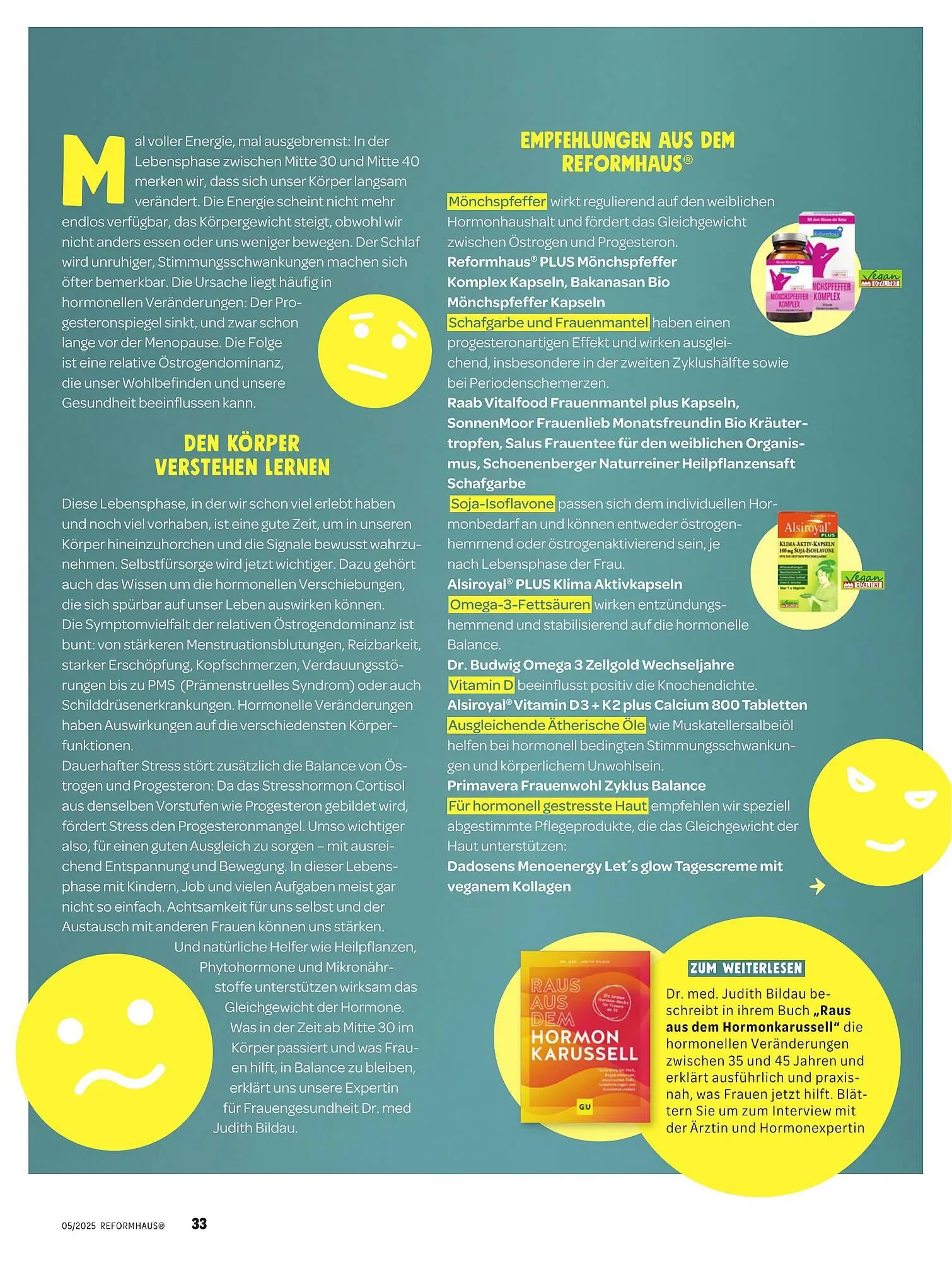 Reformhaus Prospekt von 1. Mai bis 31. Mai 2025 - Prospekt seite 33