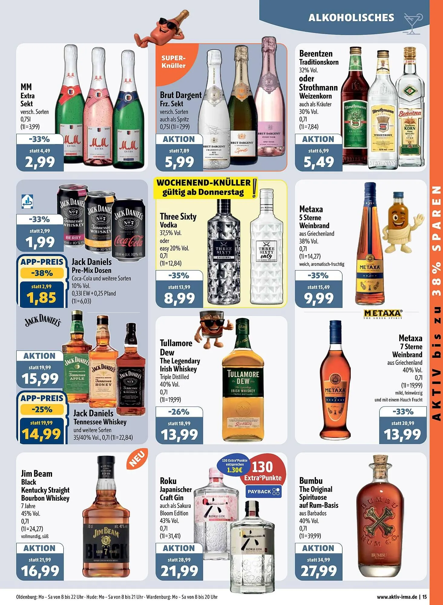 Aktiv Irma Prospekt von 1. September bis 6. September 2025 - Prospekt seite 15