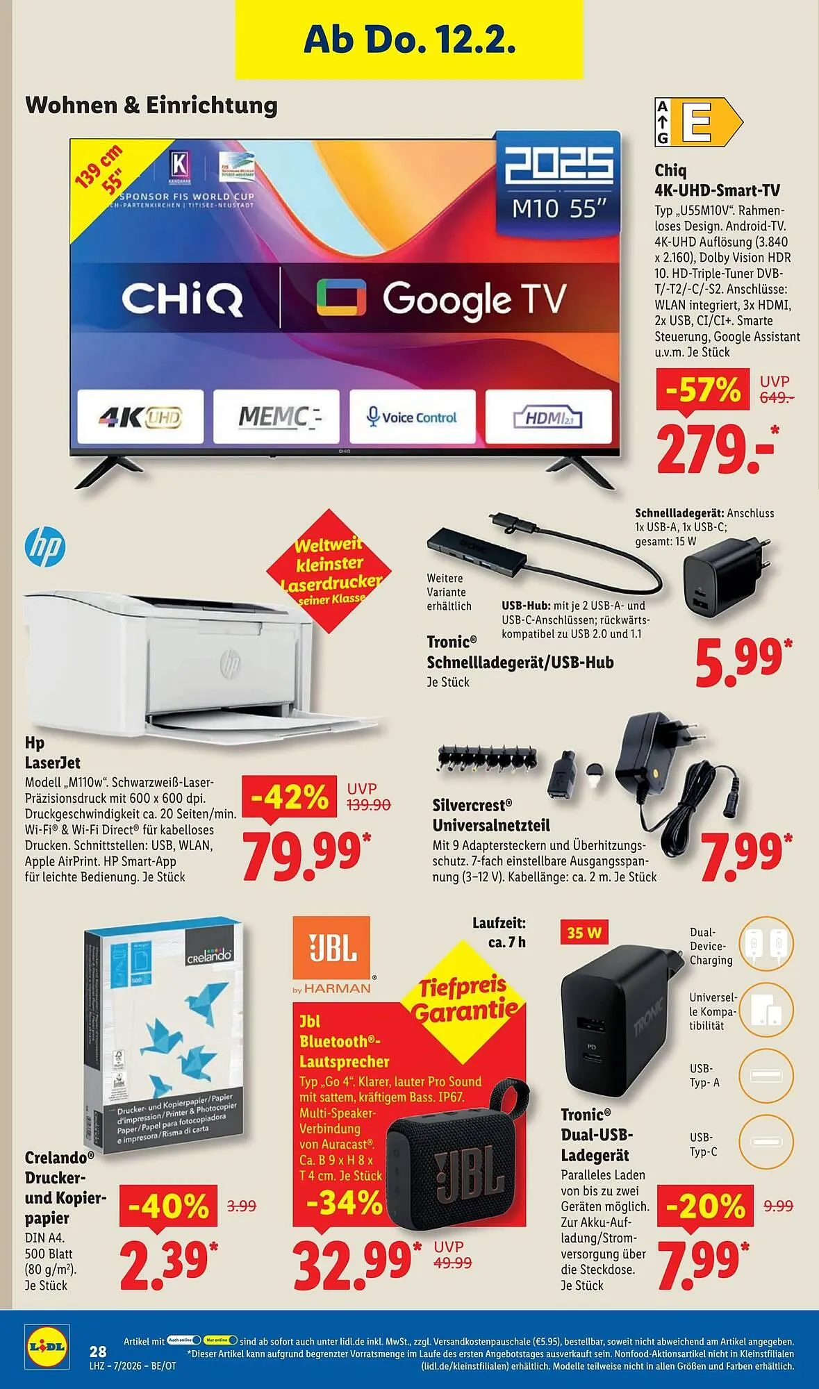 Lidl Prospekt von 9. Februar bis 15. Februar 2026 - Prospekt seite 44