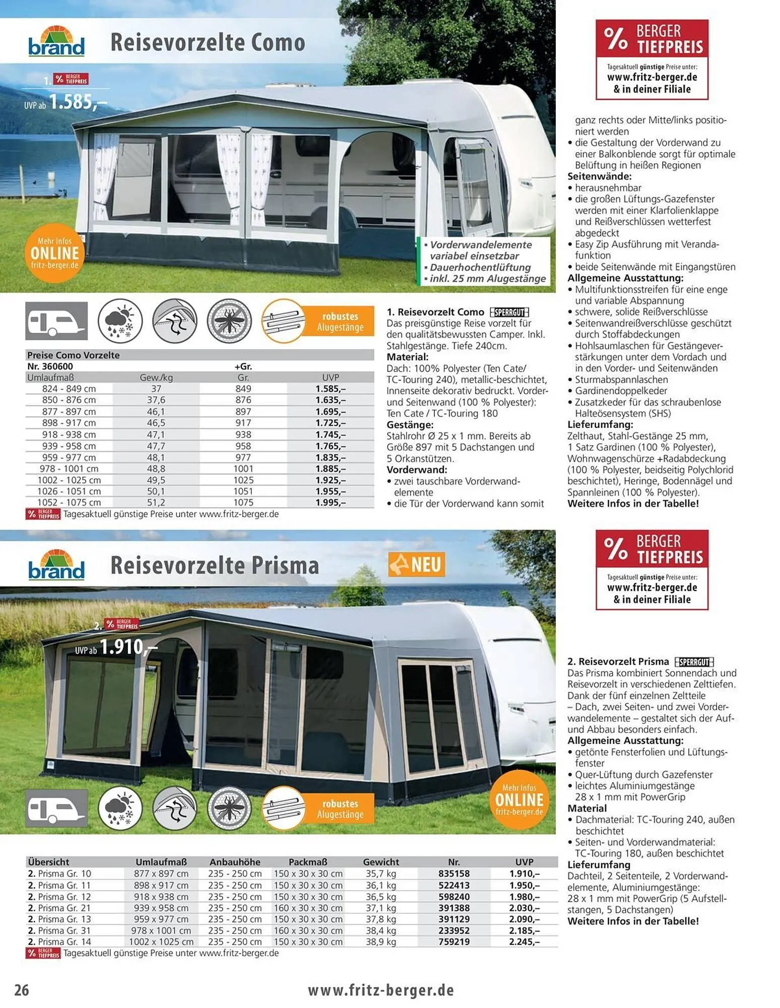 Fritz Berger Prospekt von 27. Mai bis 31. Dezember 2025 - Prospekt seite 26