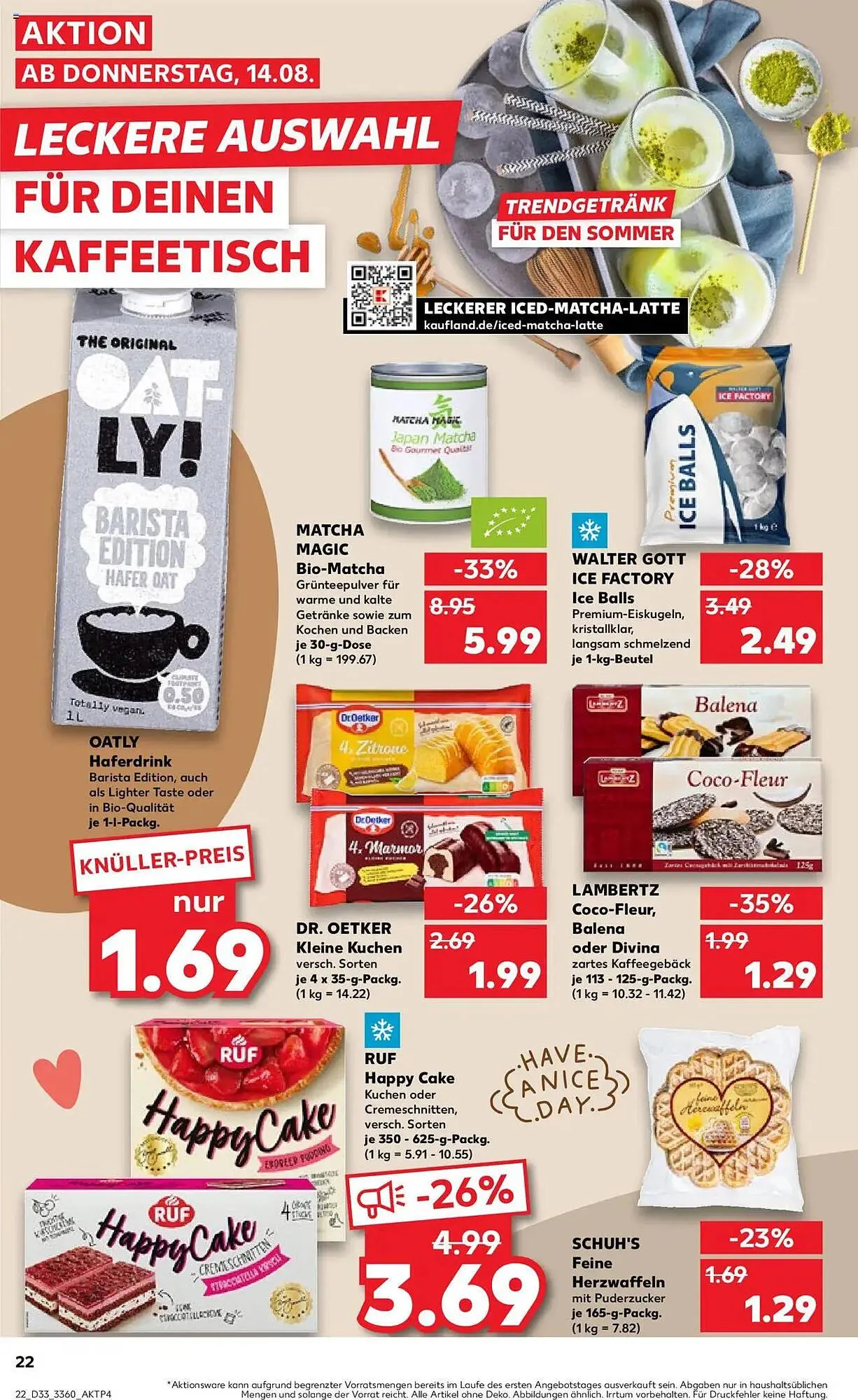Kaufland Prospekt von 14. August bis 20. August 2025 - Prospekt seite 22