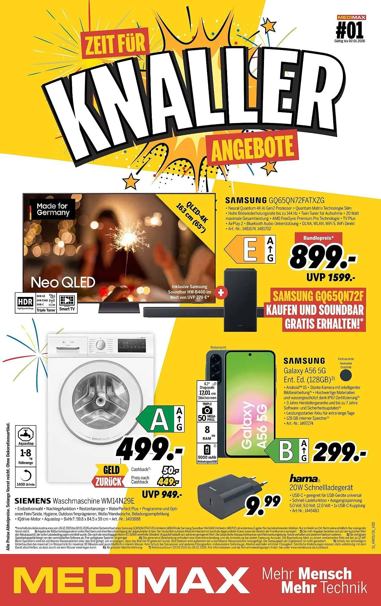 MEDIMAX Prospekt von 27. Dezember bis 2. Januar 2026 - Prospekt seite 1