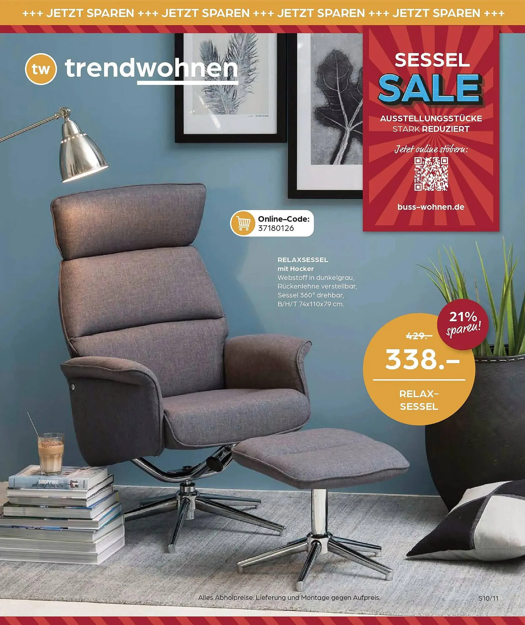 Möbel Buss Prospekt von 16. Januar bis 29. Januar 2026 - Prospekt seite 11