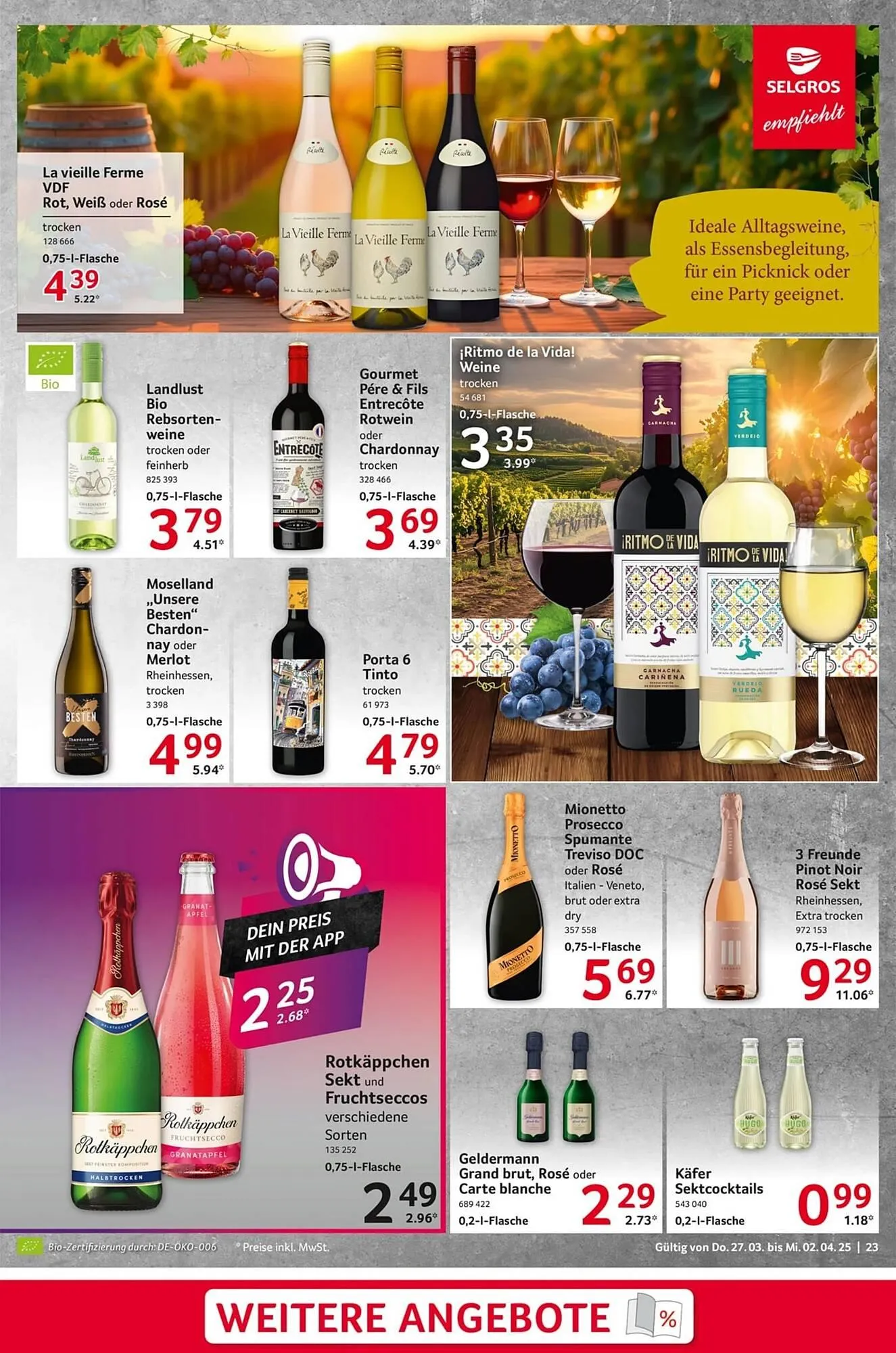 Selgros Prospekt von 27. März bis 3. April 2025 - Prospekt seite 23