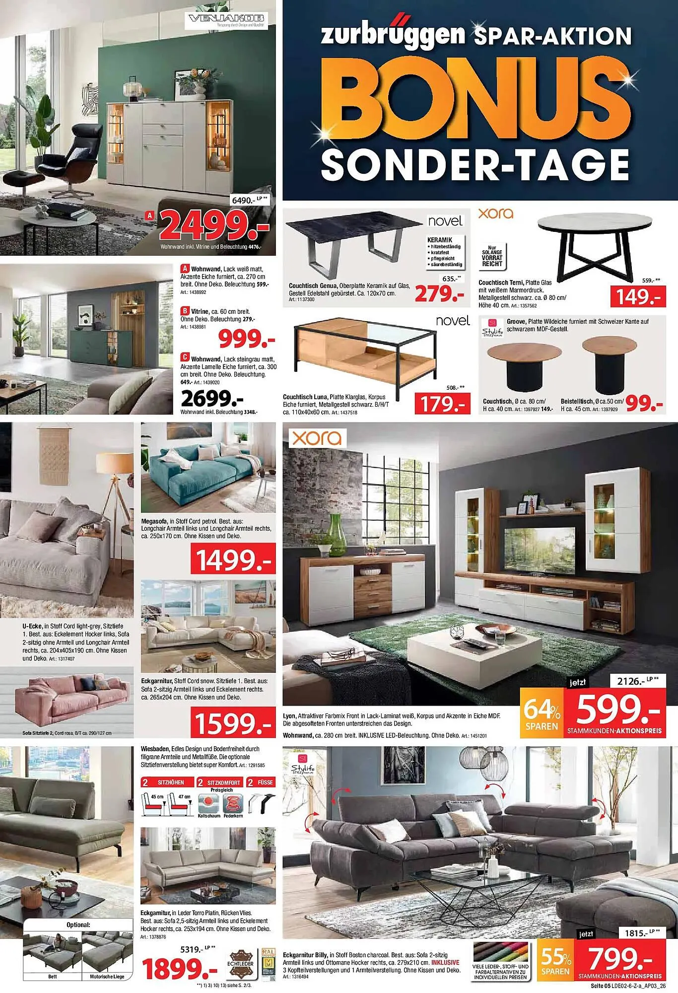 Zurbrüggen Prospekt von 27. Februar bis 14. März 2026 - Prospekt seite 5